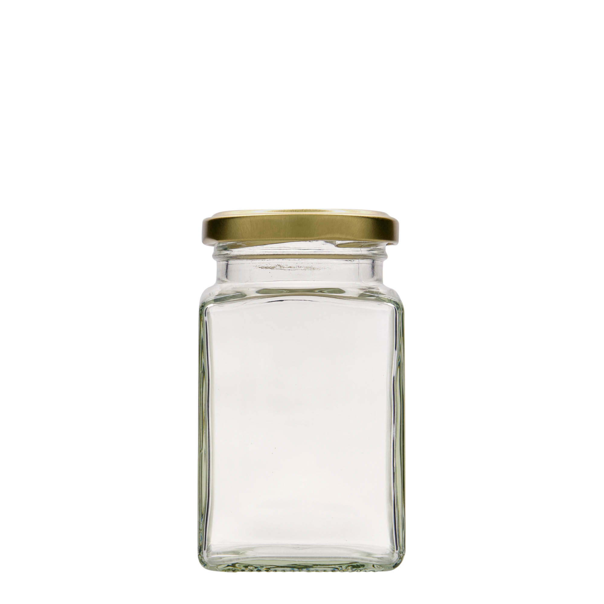 260 ml τετράγωνο γυάλινο βάζο, στόμιο: Twist-Off (TO 58) 260 ml τετράγωνο γυάλινο βάζο, στόμιο: Twist-Off (TO 58)