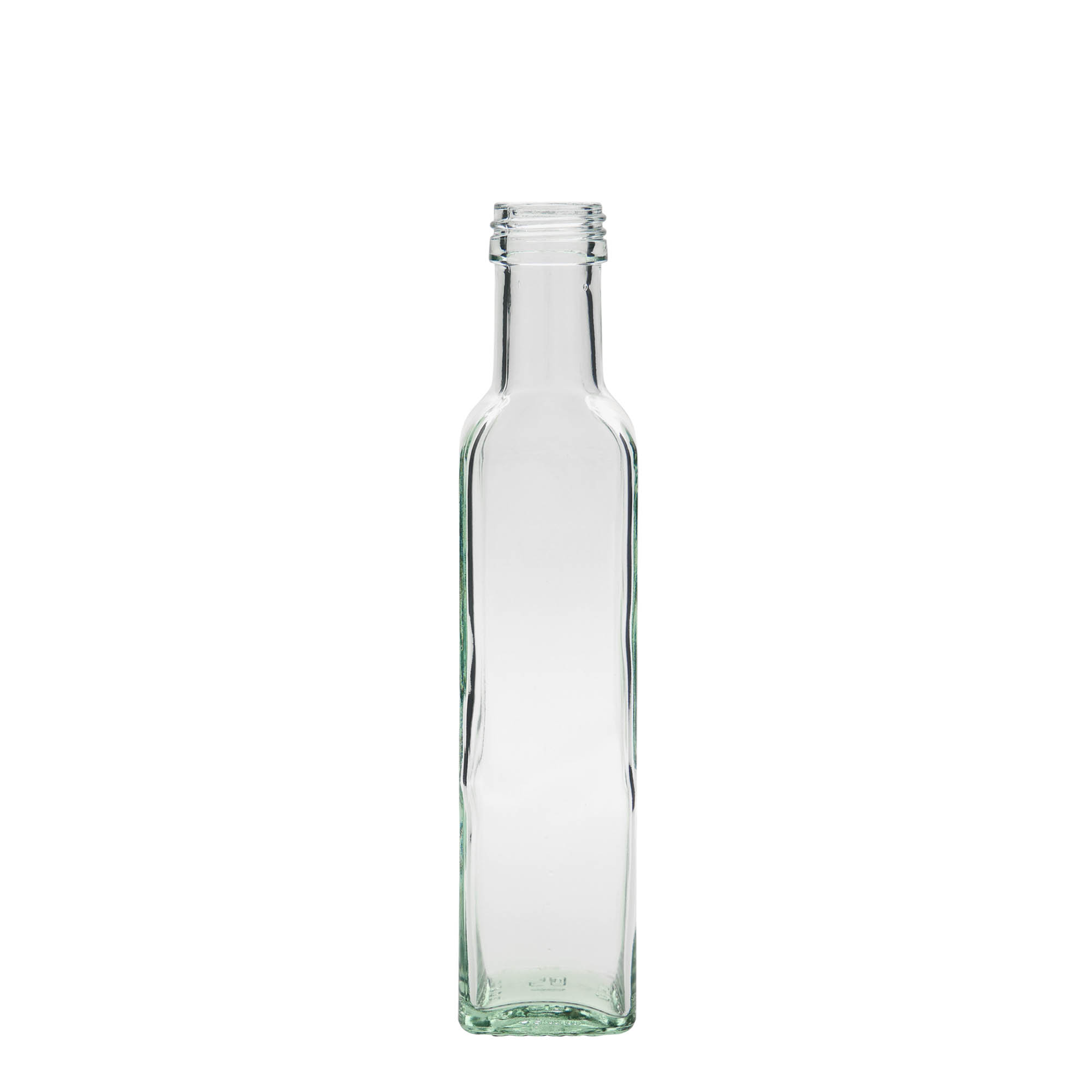 250 ml γυάλινο μπουκάλι 'Marasca', τετράγωνο, στόμιο: PP 31,5