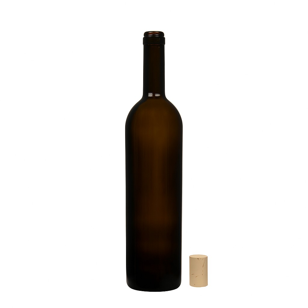 750 ml μπουκάλι κρασιού 'Liberty', παλαιωμένο πράσινο, στόμιο: φελλός 750 ml μπουκάλι κρασιού 'Liberty', παλαιωμένο πράσινο, στόμιο: φελλός