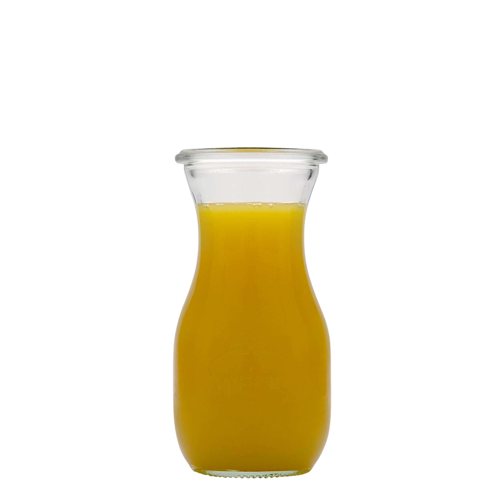 250 ml φιάλη χυμού WECK, στόμιο: στρογγυλή άκρη