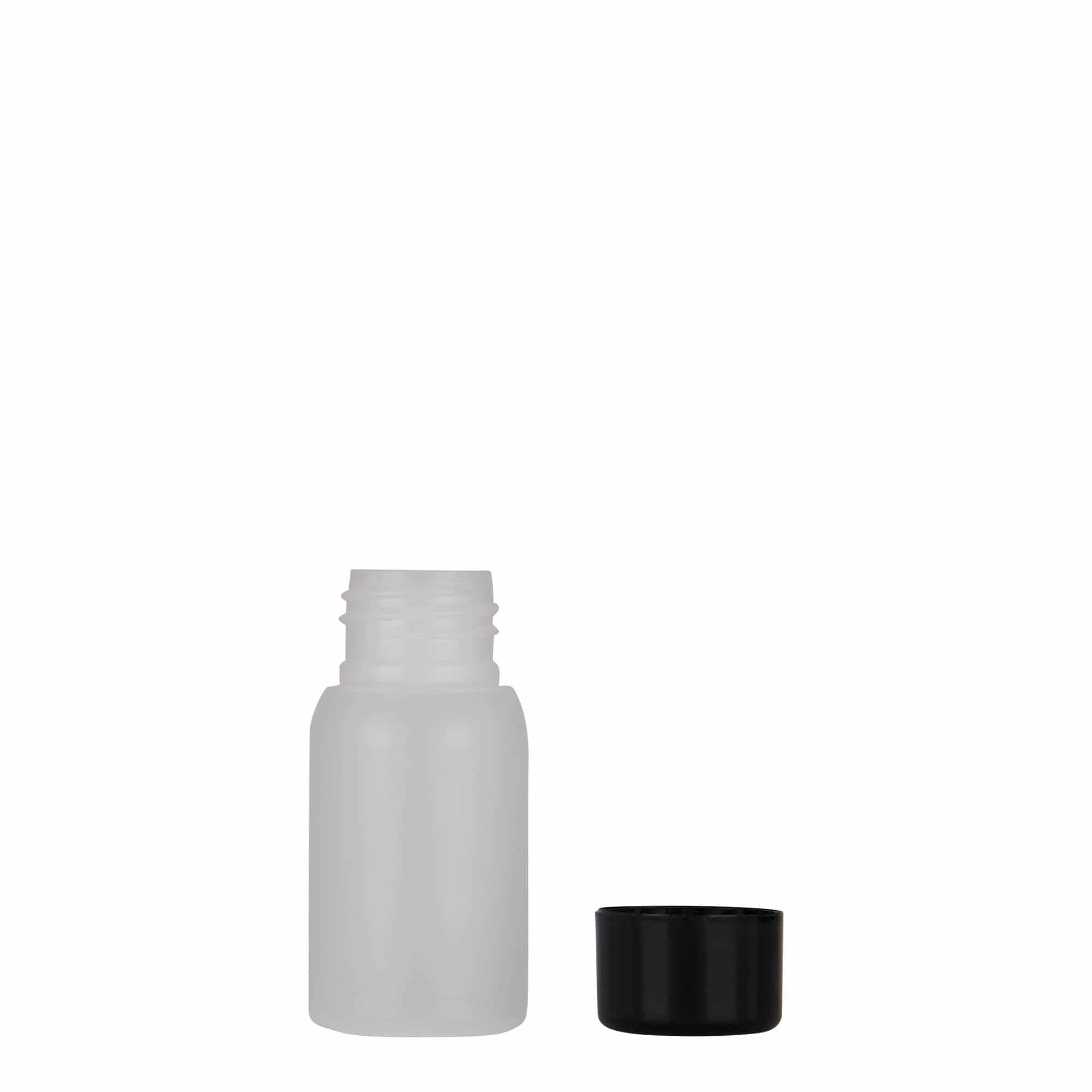 Πλαστικό μπουκάλι 'Tuffy' 30 ml, HDPE, φυσικό χρώμα, στόμιο: 24/410