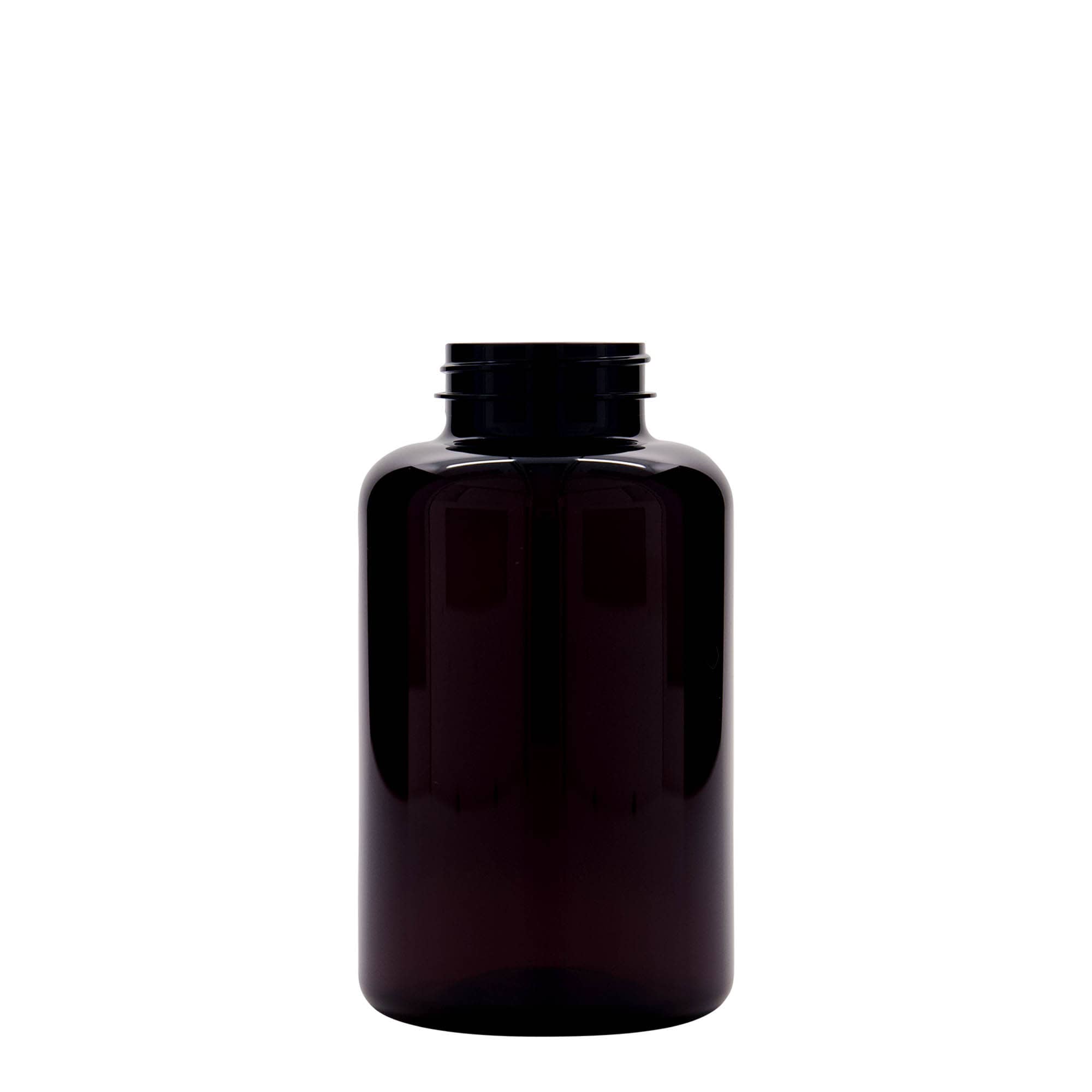 Δοχείο PET 500 ml, πλαστικό, καφέ, στόμιο: GPI 45/400 Δοχείο PET 500 ml, πλαστικό, καφέ, στόμιο: GPI 45/400
