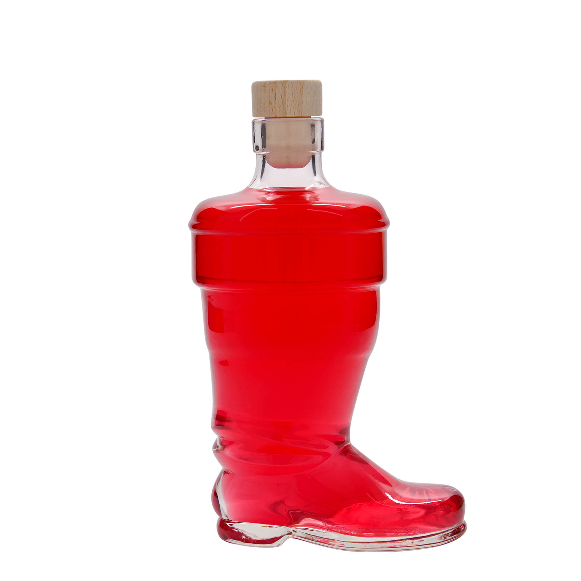 350 ml γυάλινο μπουκάλι 'Μπότα', στόμιο: φελλός