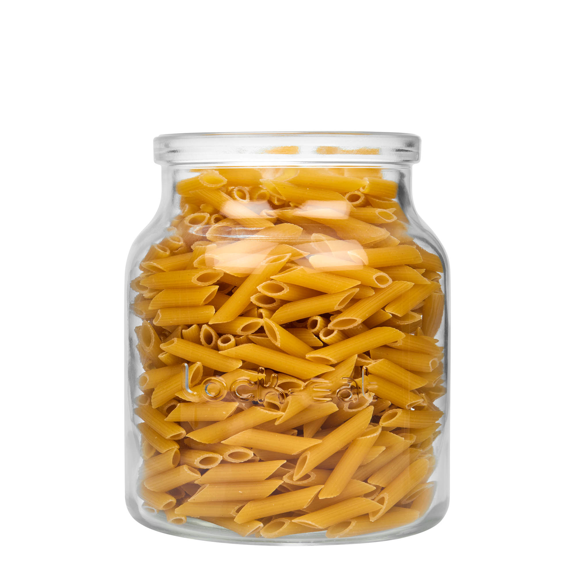 2.000 ml βάζο με μεταλλικό κλιπ 'Lock-Eat', στόμιο: μεταλλικό κλιπ κλείσιμο