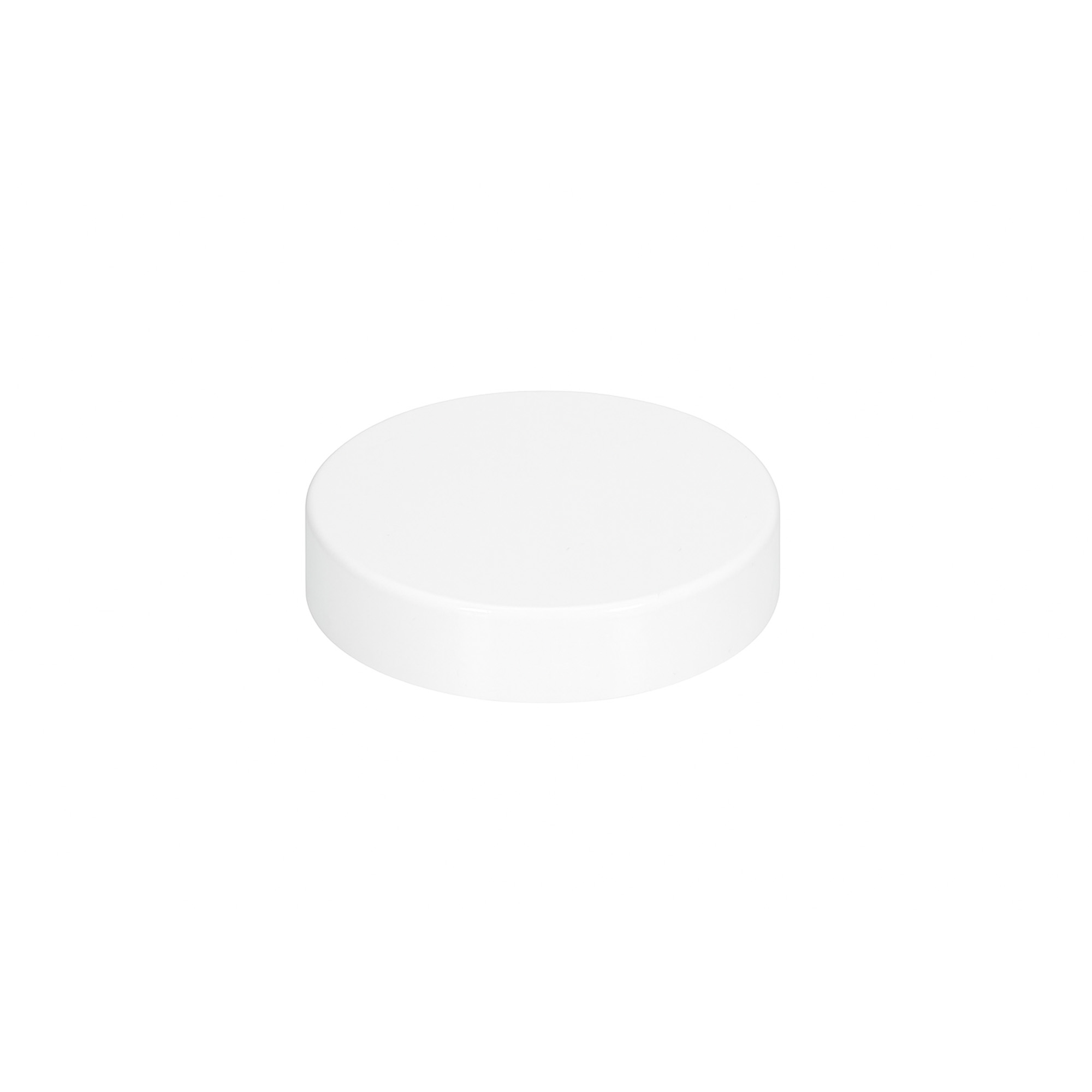 Βιδωτό καπάκι για 120 ml 'Brown Line', PP, λευκό