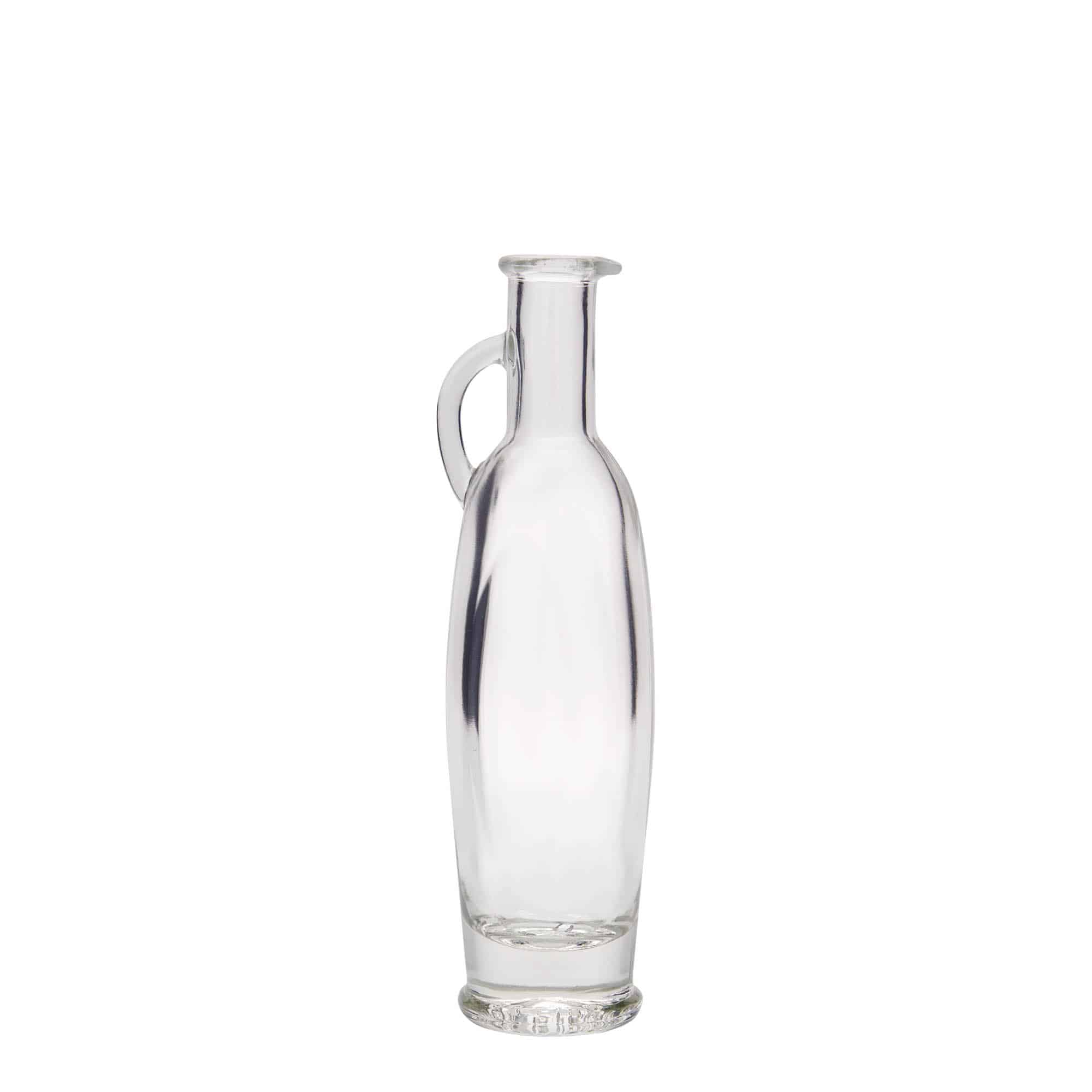 Γυάλινο μπουκάλι 'Eleganta' 100 ml, οβάλ, στόμιο: φελλός