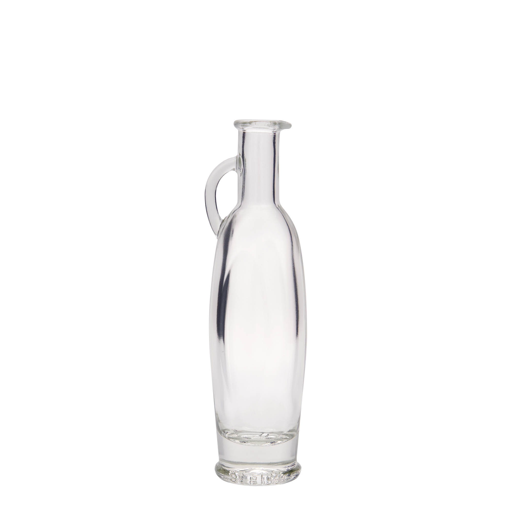 100 ml γυάλινο μπουκάλι 'Eleganta', οβάλ, στόμιο: φελλός
