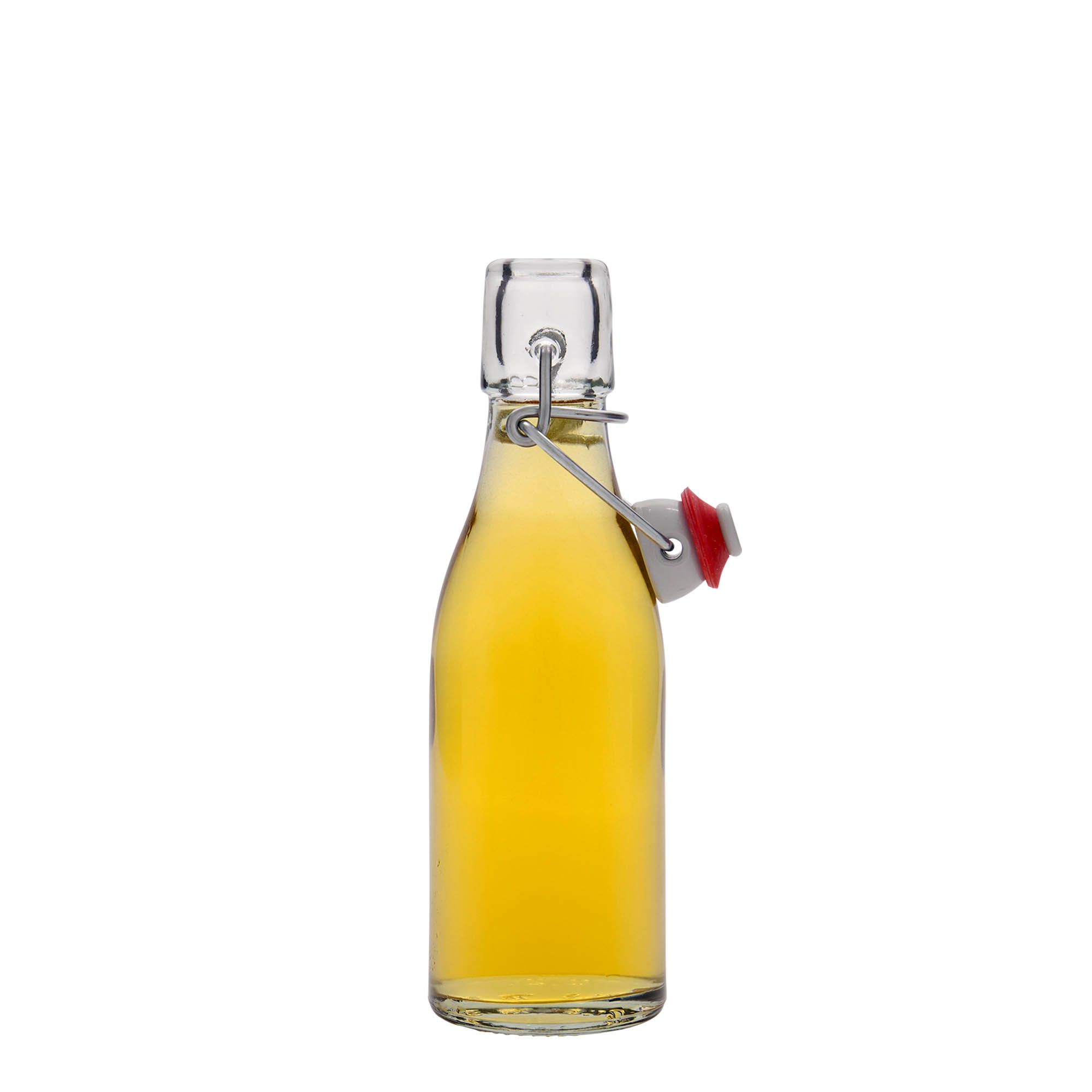 200 ml γυάλινο μπουκάλι 'Paul', στόμιο: κλιπ κλεισίματος 200 ml γυάλινο μπουκάλι 'Paul', στόμιο: κλιπ κλεισίματος