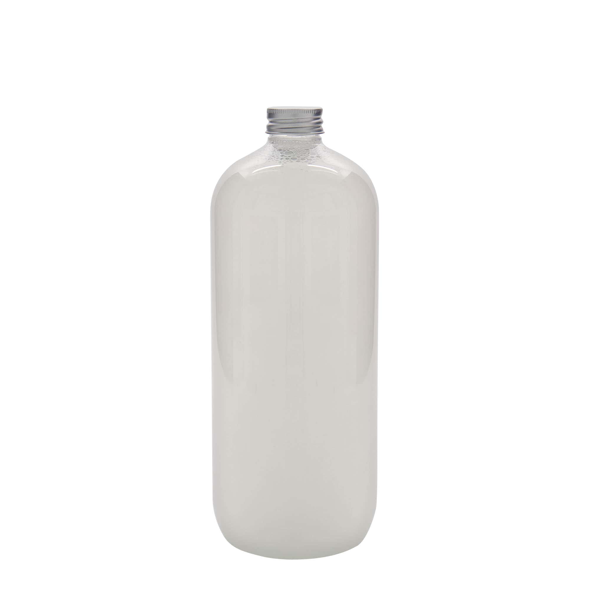 1.000 ml PET-φιάλη 'Boston', πλαστικό, στόμιο: 28/410 1.000 ml PET-φιάλη 'Boston', πλαστικό, στόμιο: 28/410