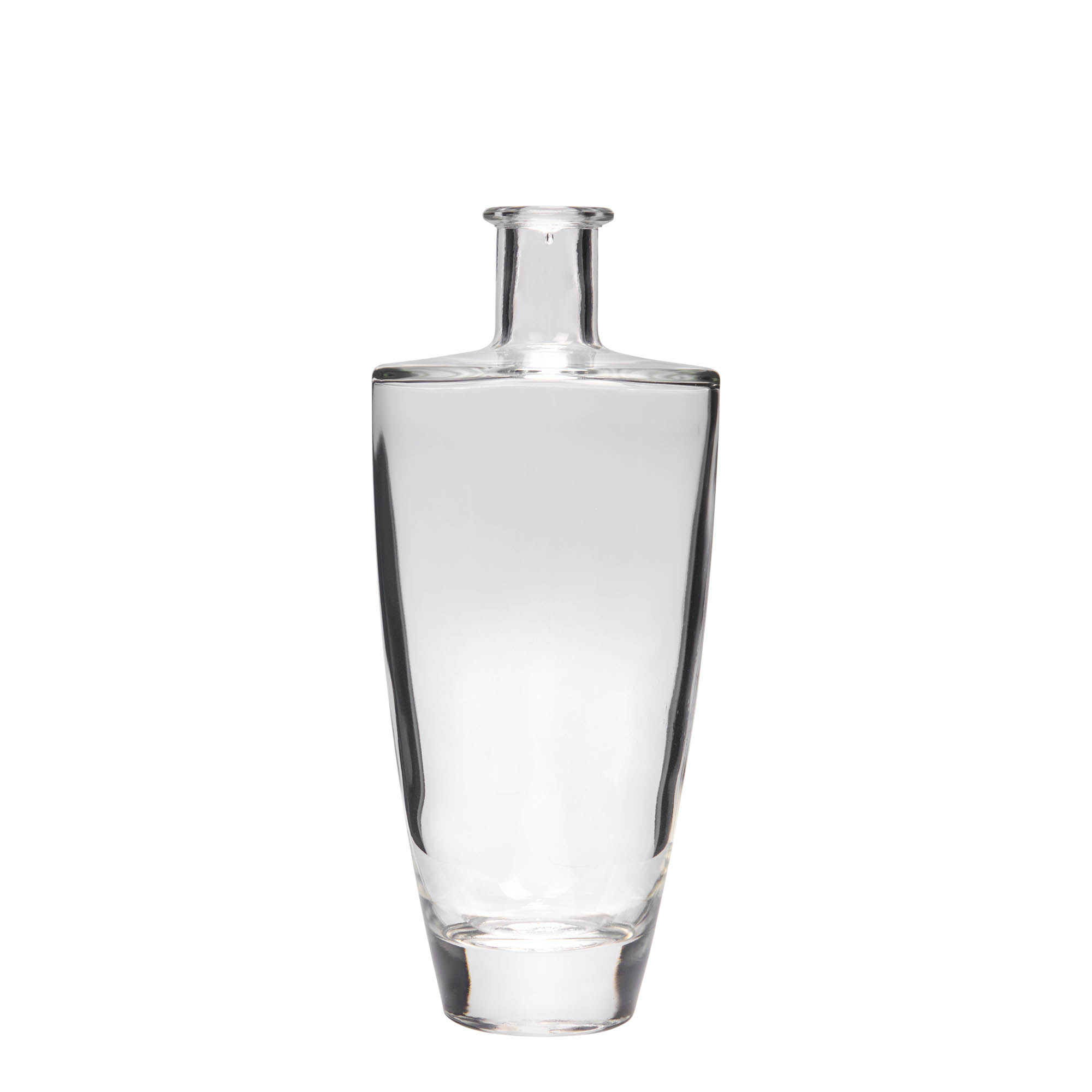 500 ml γυάλινο μπουκάλι 'Vanessa', οβάλ, στόμιο: φελλός