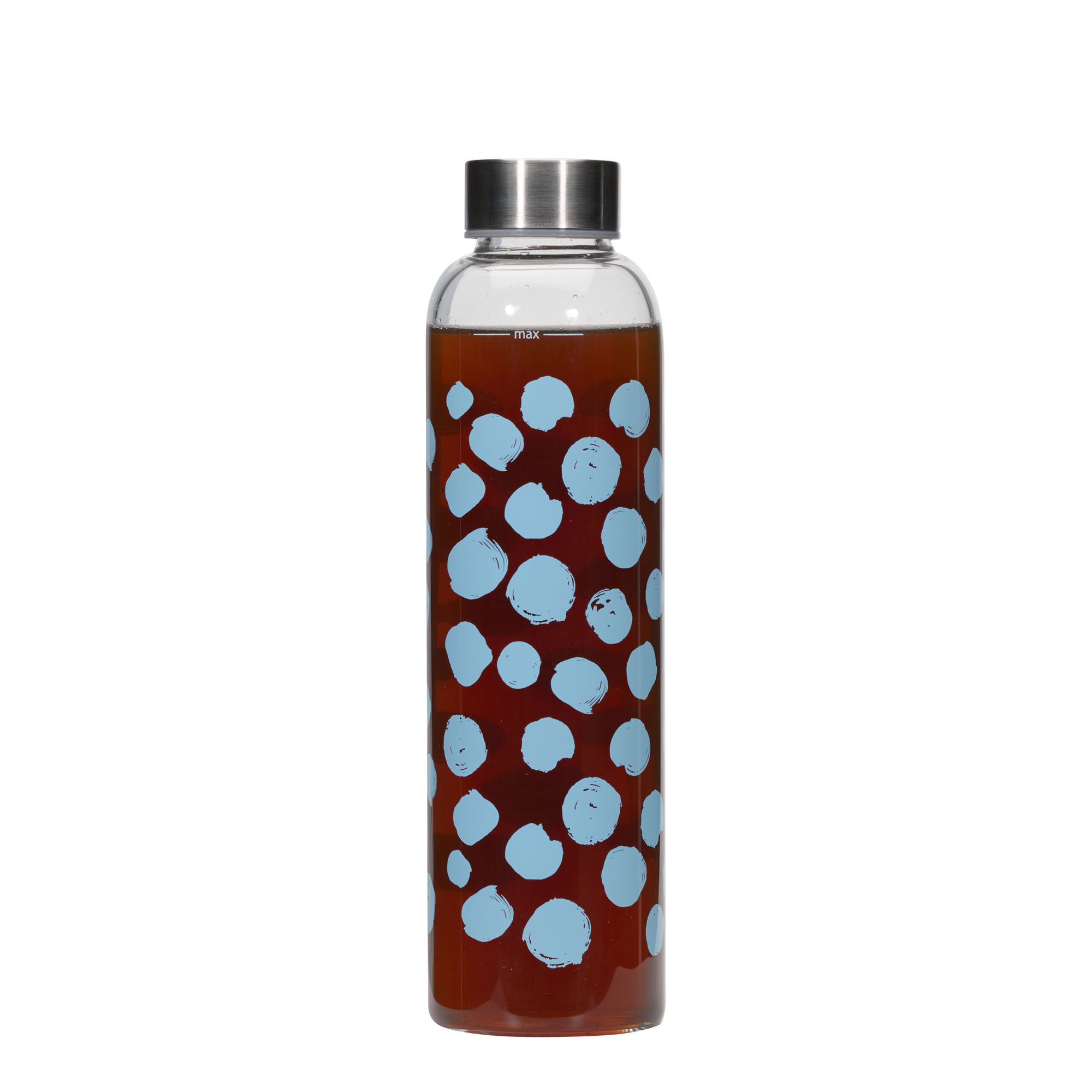 500 ml Παγούρι πόσης 'Περσέας - Μπλε Σημεία', στόμιο: βιδωτό καπάκι