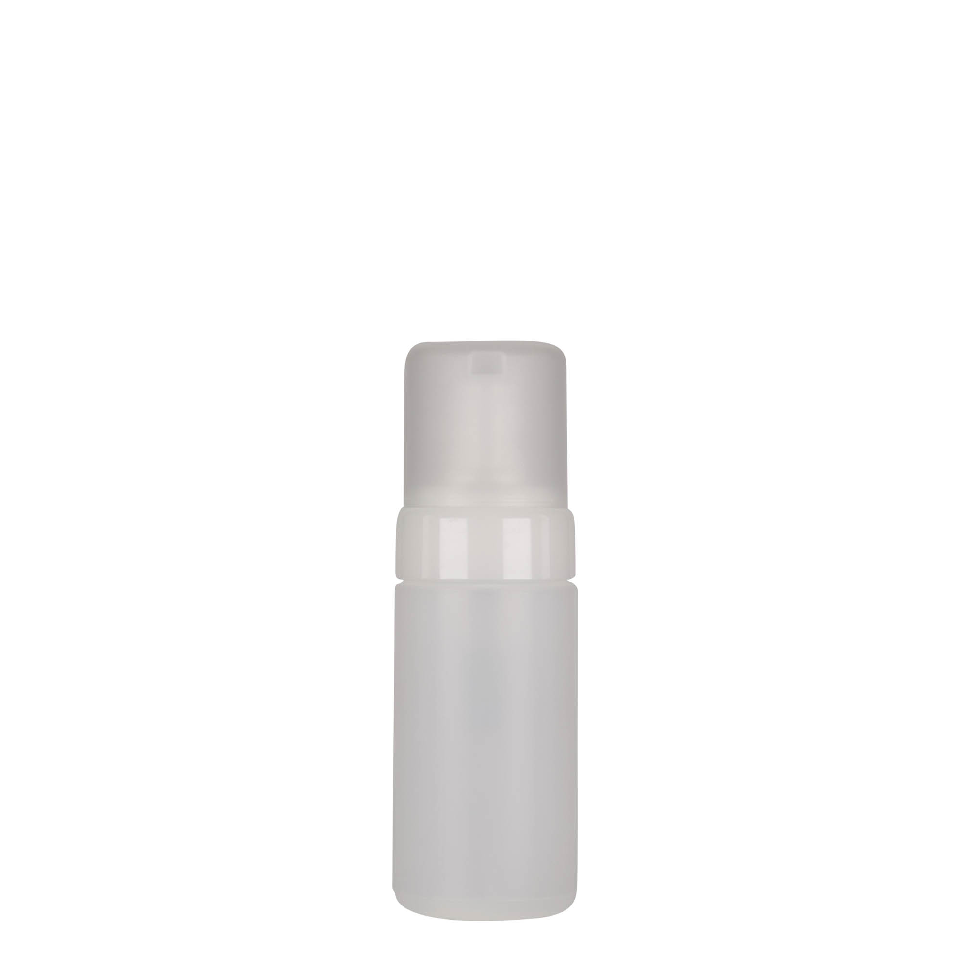 100 ml φιαλίδιο διανομέα 'Foamer', πλαστικό PE, φυσικό, στόμιο: βιδωτό καπάκι
