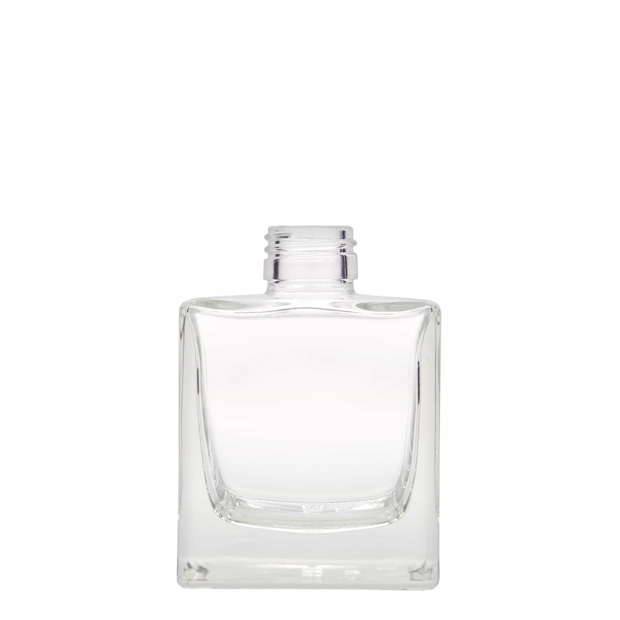 200 ml γυάλινο μπουκάλι 'Cube', τετράγωνο, στόμιο: PP 28 200 ml γυάλινο μπουκάλι 'Cube', τετράγωνο, στόμιο: PP 28
