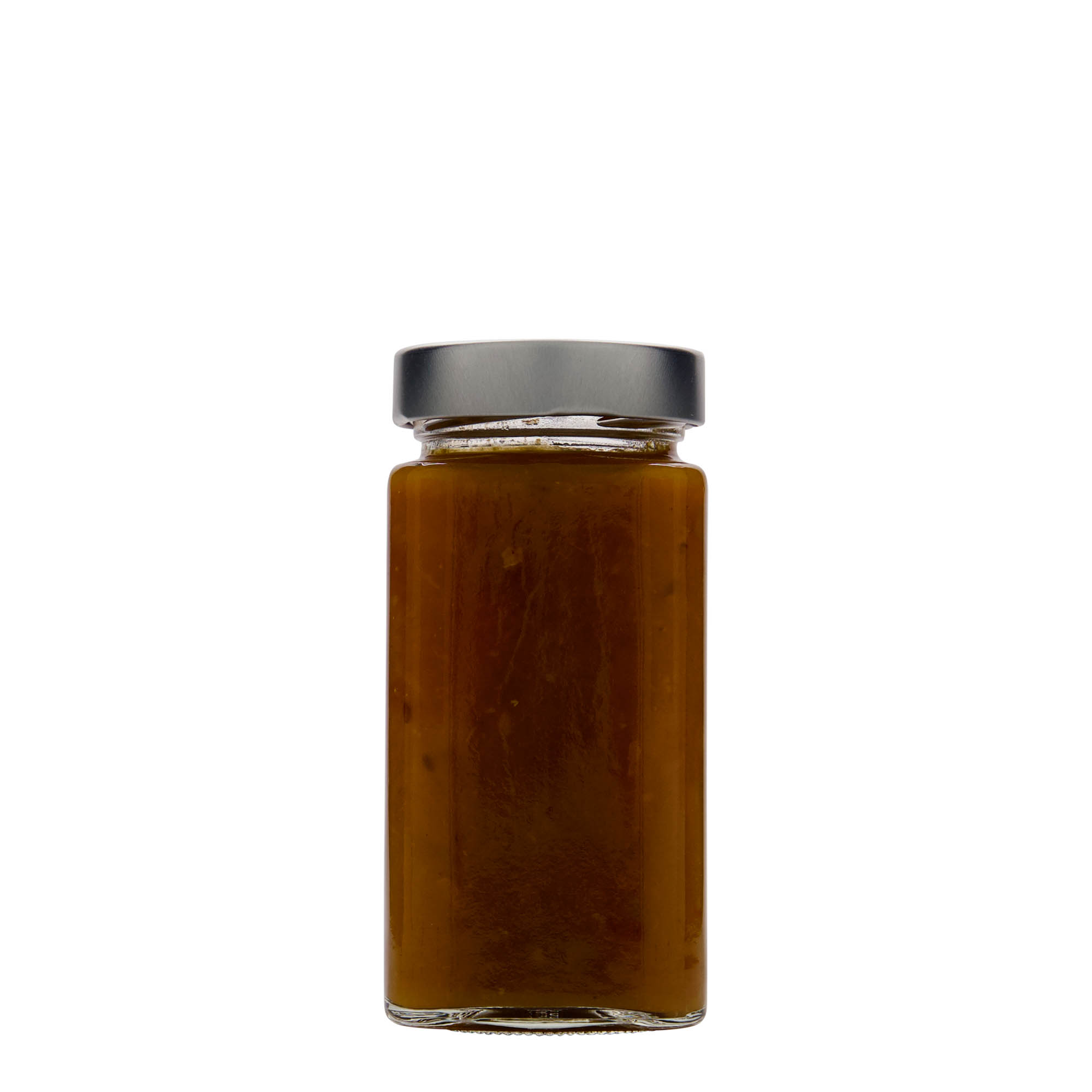 314 ml τετράγωνο γυάλινο βάζο 'Funny', στόμιο: Deep-Twist-Off (DTO 58) 314 ml τετράγωνο γυάλινο βάζο 'Funny', στόμιο: Deep-Twist-Off (DTO 58)