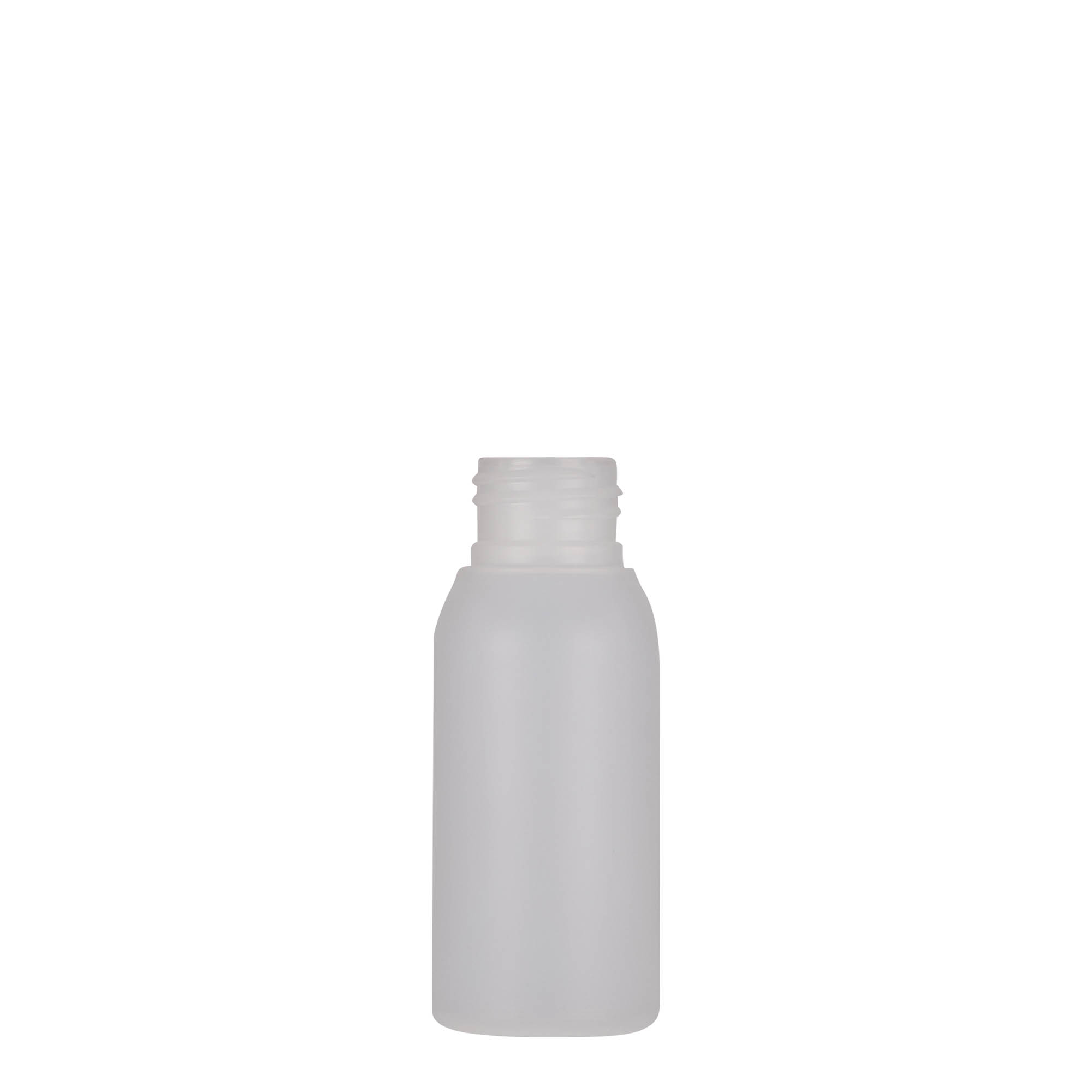 50 ml πλαστικό μπουκάλι 'Tuffy', HDPE, φυσικό, στόμιο: 24/410