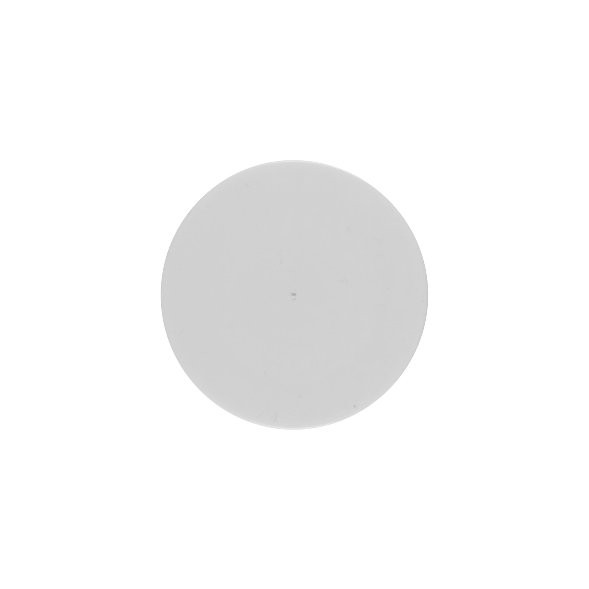 Κάλυμμα για 30 ml 'Bianca', πλαστικό PP, λευκό