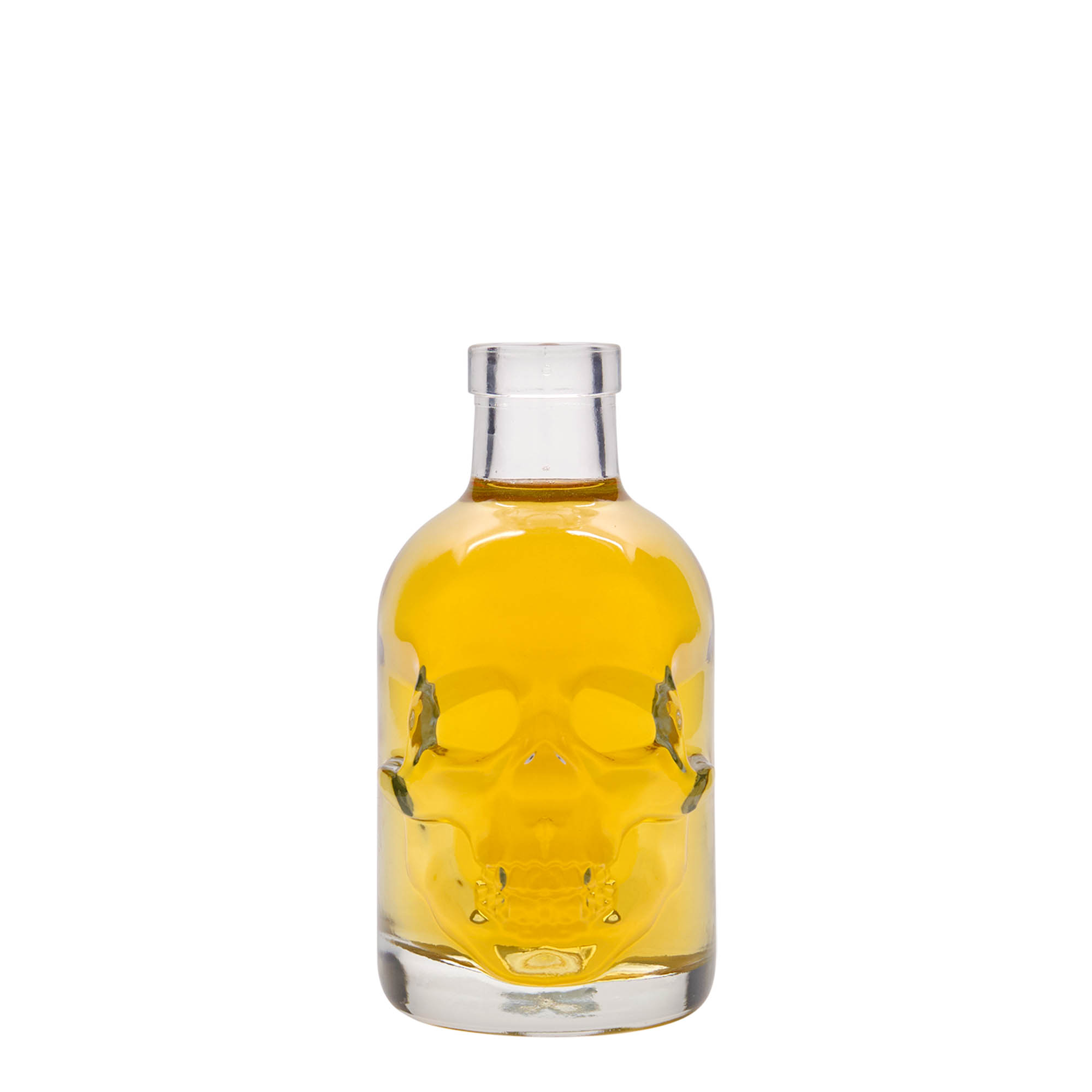 200 ml γυάλινο μπουκάλι 'Κρανίο', στόμιο: φελλός