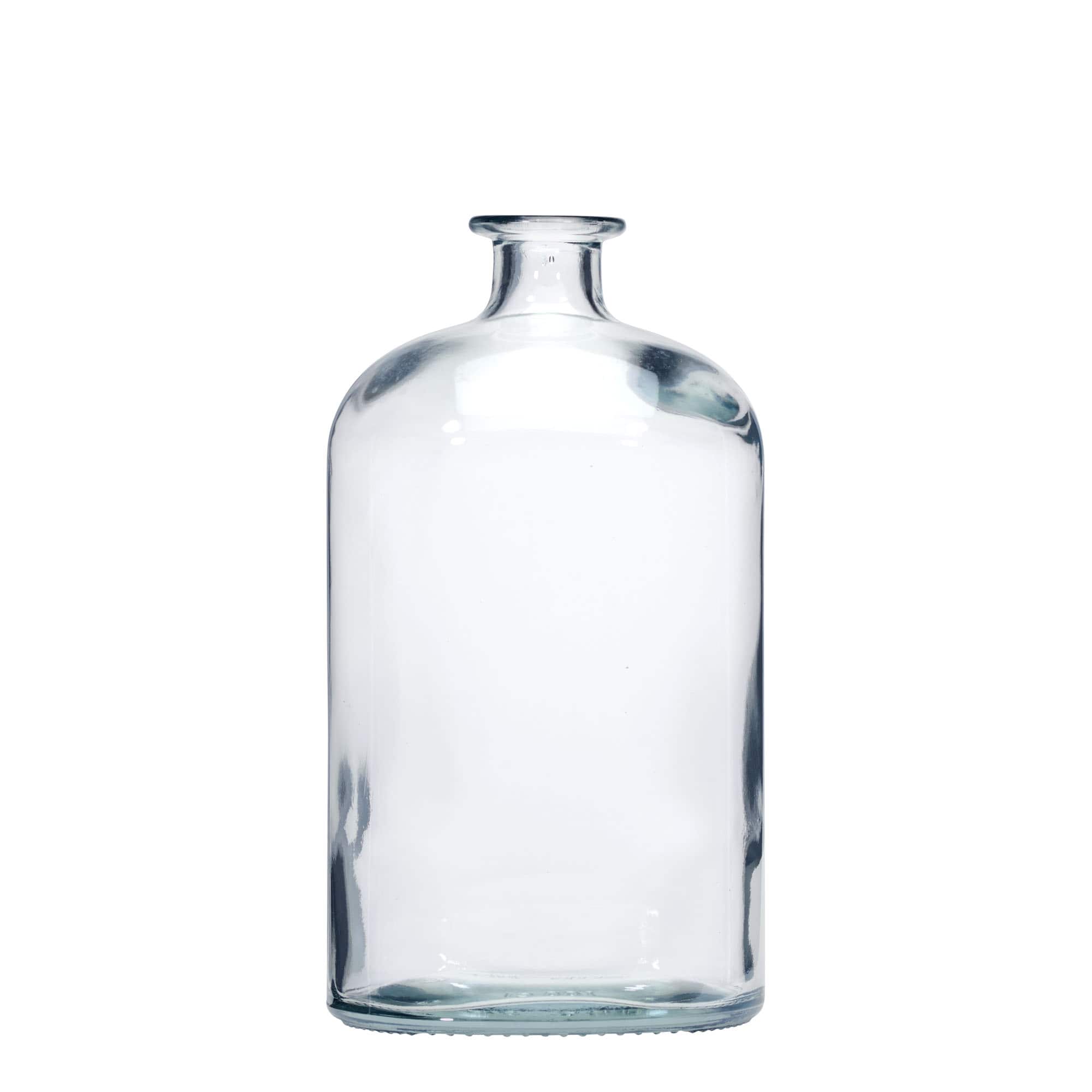 1.000 ml γυάλινο μπουκάλι 'Dundee', οβάλ, στόμιο: φελλός