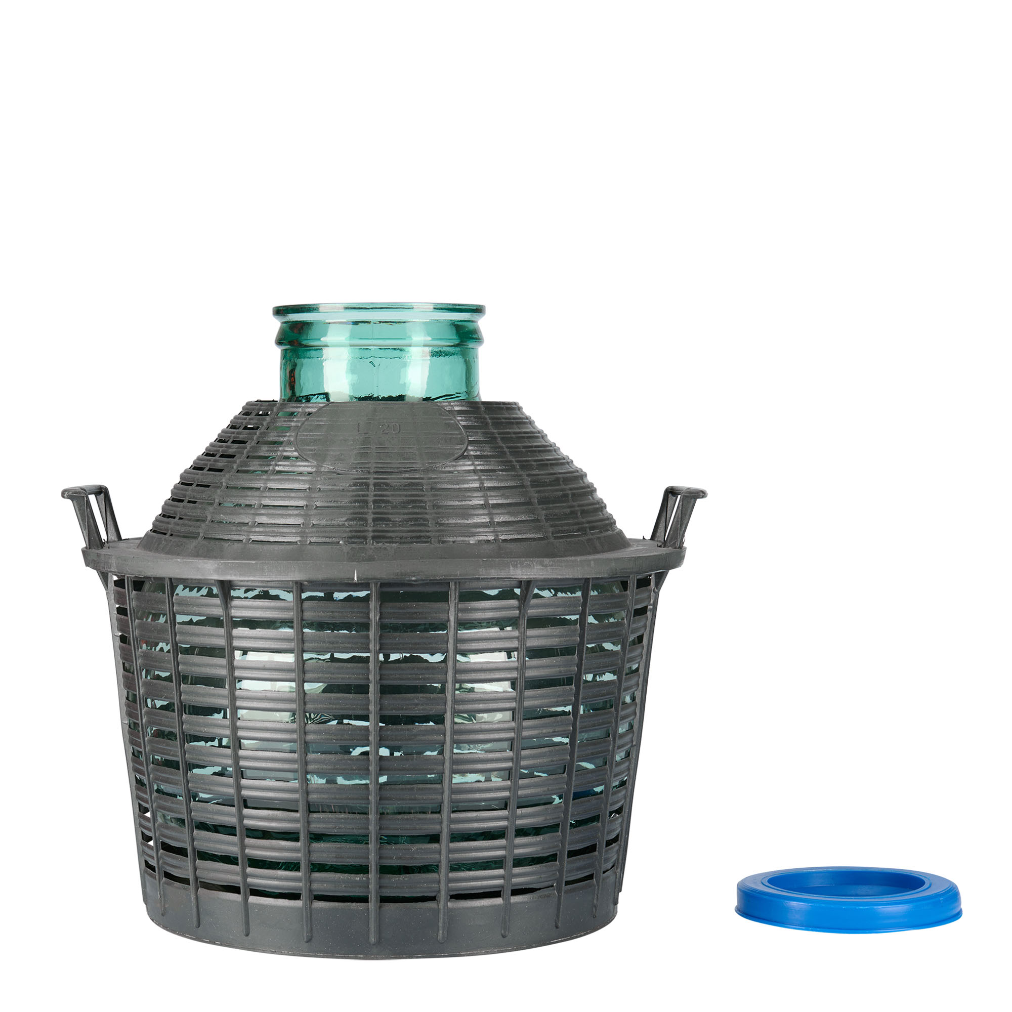 20 l φιάλη μπαλονιού με φαρδύ λαιμό, γυαλί, στόμιο: καπάκι τύπου Stülpdeckel 20 l φιάλη μπαλονιού με φαρδύ λαιμό, γυαλί, στόμιο: καπάκι τύπου Stülpdeckel