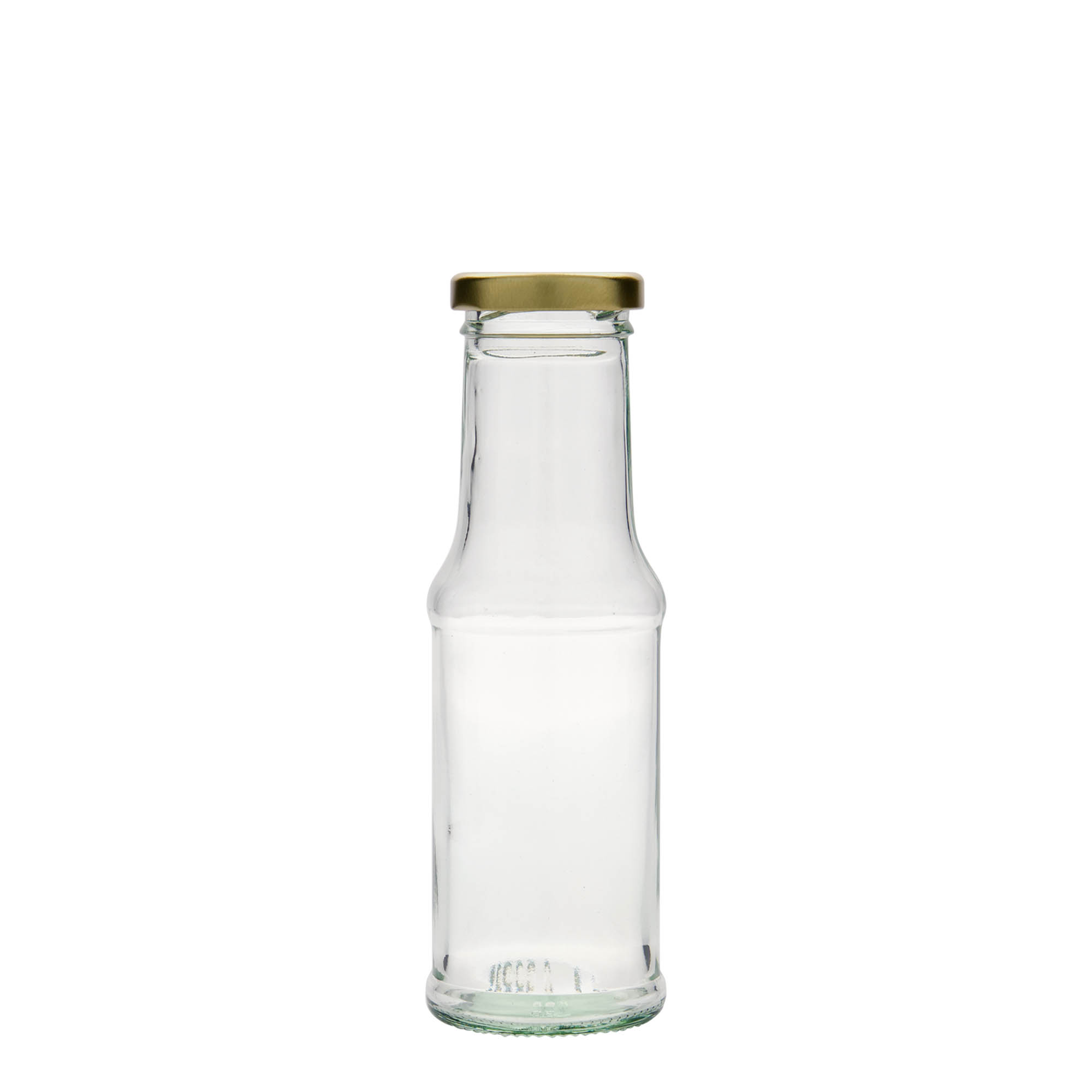 200 ml μπουκάλι σάλτσας, γυαλί, στόμιο: Twist-Off (TO 43) 200 ml μπουκάλι σάλτσας, γυαλί, στόμιο: Twist-Off (TO 43)