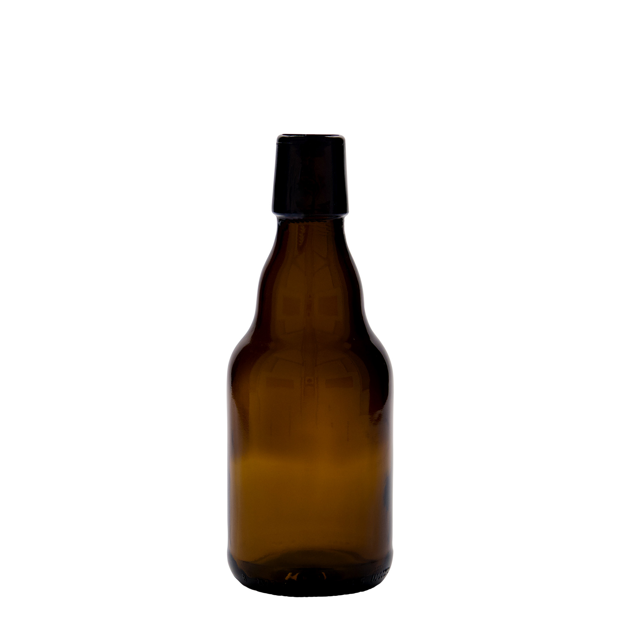 330 ml μπουκάλι μπύρας 'Steinie', γυαλί, καφέ, στόμιο: κλείσιμο με μεταλλικό κλιπ 330 ml μπουκάλι μπύρας 'Steinie', γυαλί, καφέ, στόμιο: κλείσιμο με μεταλλικό κλιπ