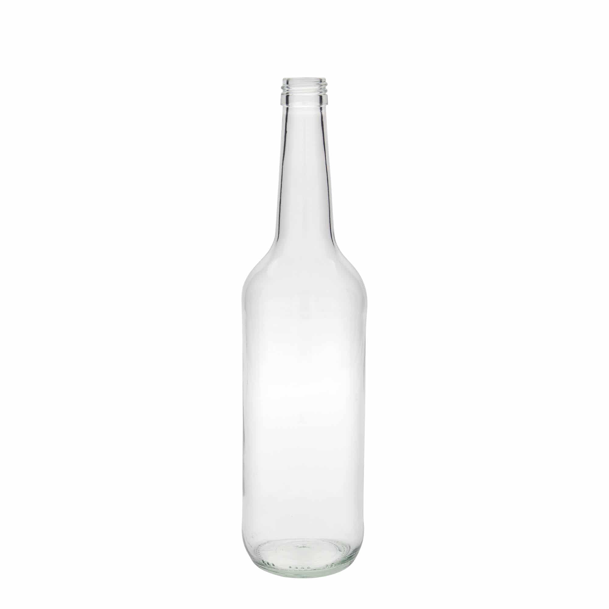 700 ml γυάλινο μπουκάλι με ίσιο λαιμό, στόμιο: PP 28 700 ml γυάλινο μπουκάλι με ίσιο λαιμό, στόμιο: PP 28