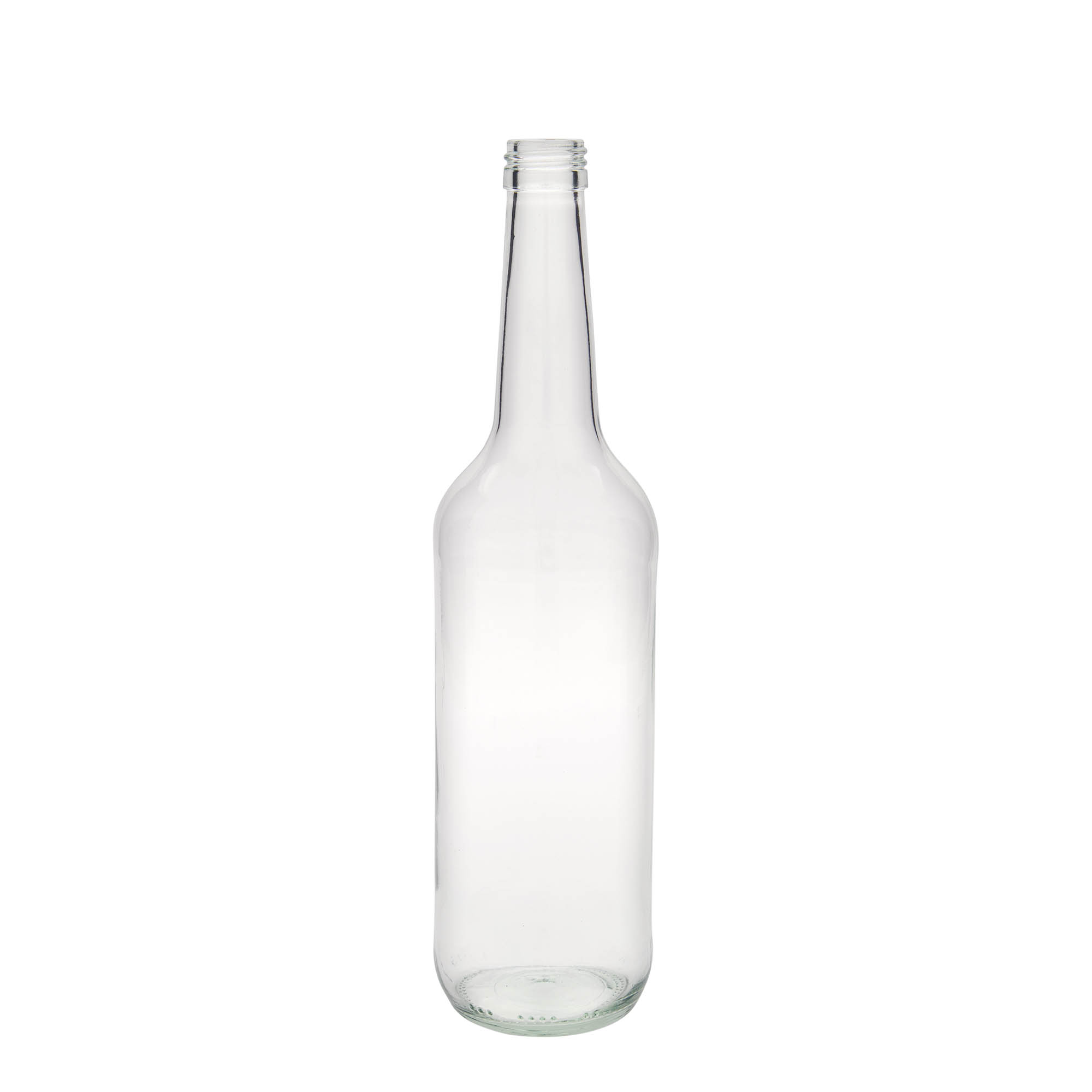700 ml γυάλινο μπουκάλι με ίσιο λαιμό, στόμιο: PP 28