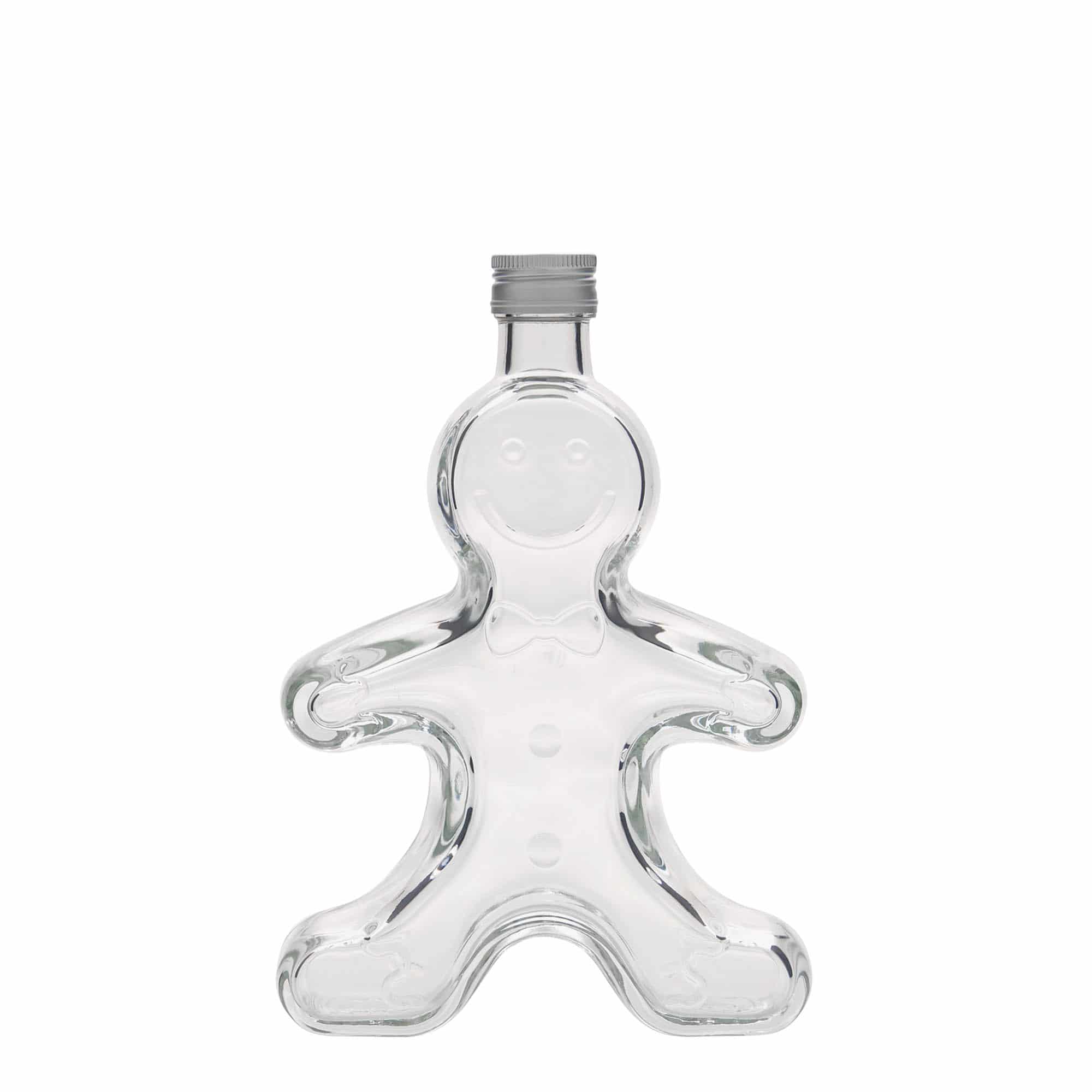 250 ml γυάλινο μπουκάλι 'Lebkuchenmann', στόμιο: PP 24