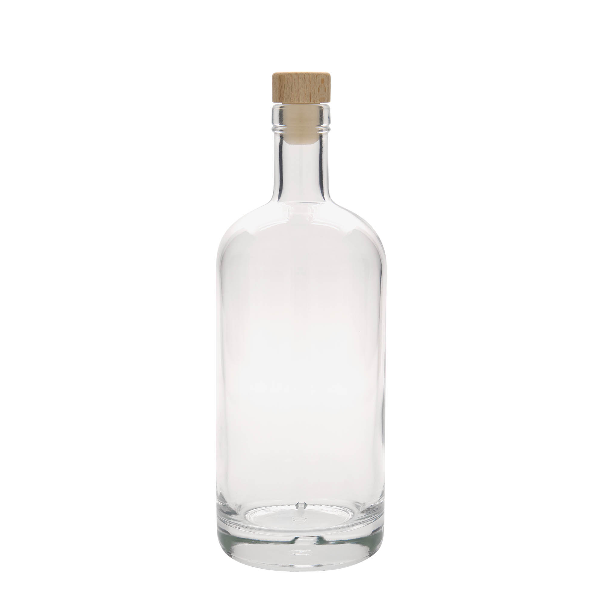 700 ml γυάλινο μπουκάλι 'Linea Uno', στόμιο: φελλός