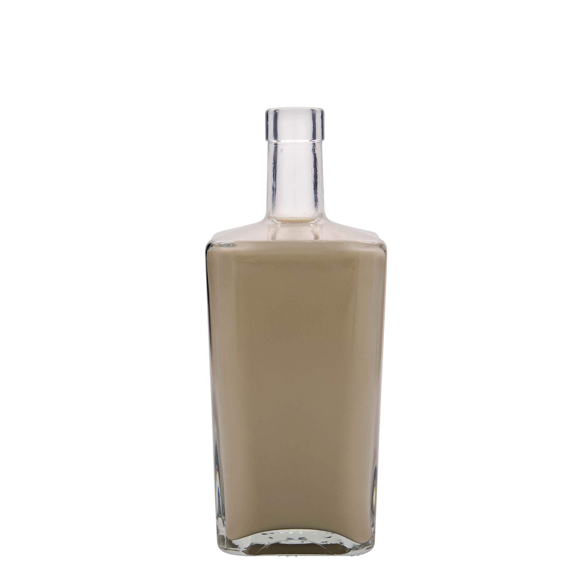 700 ml γυάλινο μπουκάλι 'Noel', τετράγωνο, στόμιο: φελλός