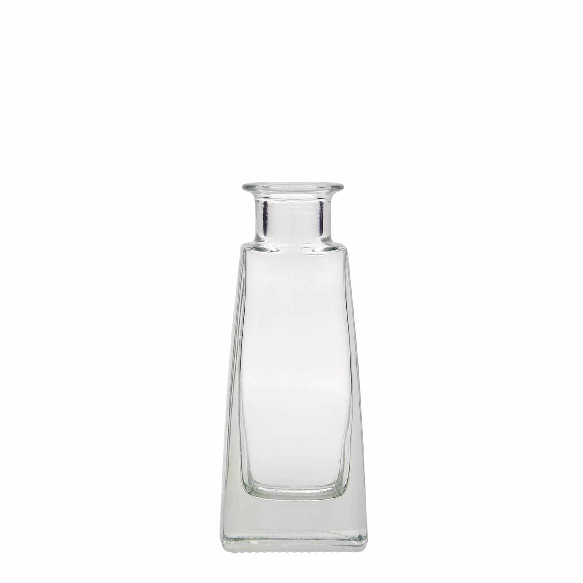 Γυάλινο μπουκάλι 'Timmy' 100 ml, ορθογώνιο, στόμιο: φελλός Γυάλινο μπουκάλι 'Timmy' 100 ml, ορθογώνιο, στόμιο: φελλός