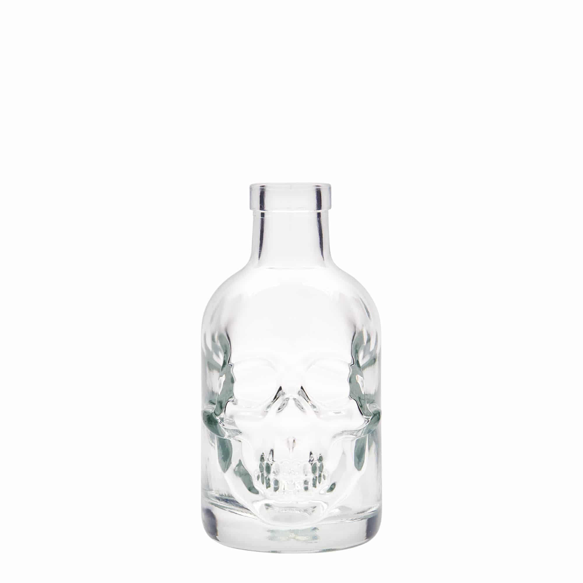 200 ml γυάλινο μπουκάλι 'Κρανίο', στόμιο: φελλός 200 ml γυάλινο μπουκάλι 'Κρανίο', στόμιο: φελλός