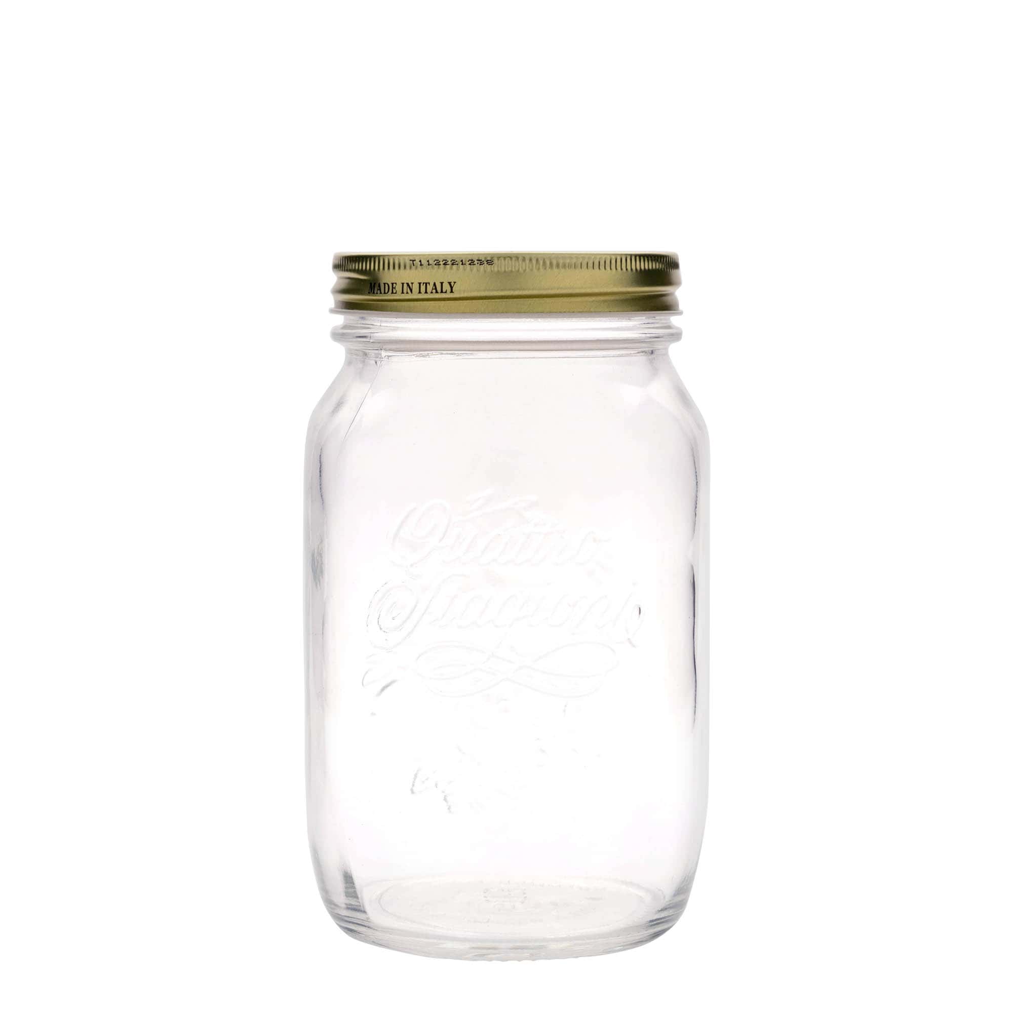 1.000 ml γυάλινο βάζο 'Quattro Stagioni', στόμιο: βιδωτό καπάκι
