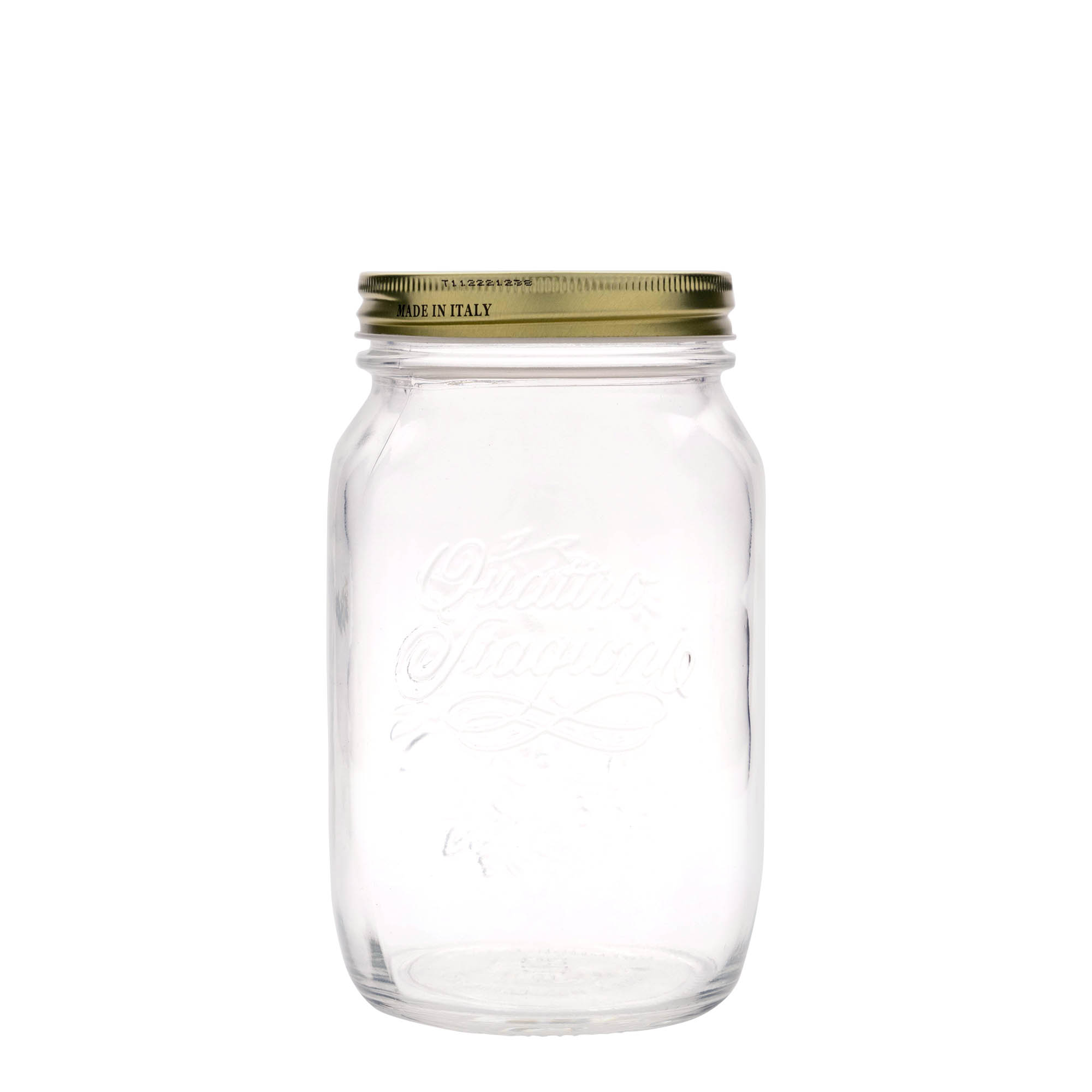 1.000 ml γυάλινο βάζο 'Quattro Stagioni', στόμιο: βιδωτό καπάκι