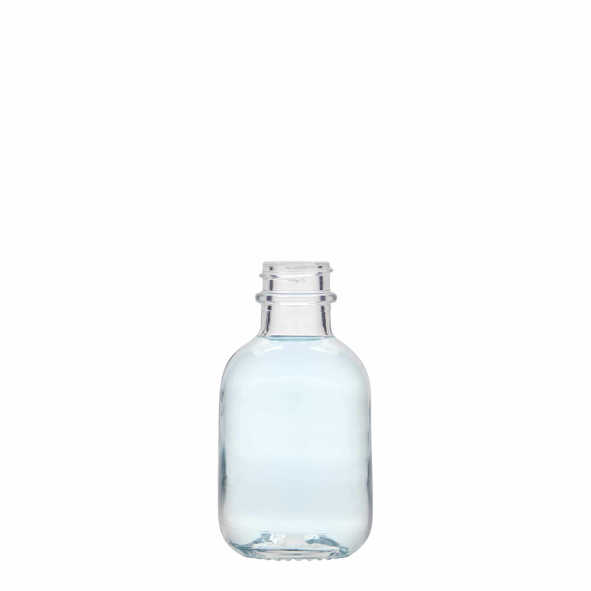 50 ml γυάλινο μπουκάλι 'Lotto', στόμιο: GPI 22 50 ml γυάλινο μπουκάλι 'Lotto', στόμιο: GPI 22