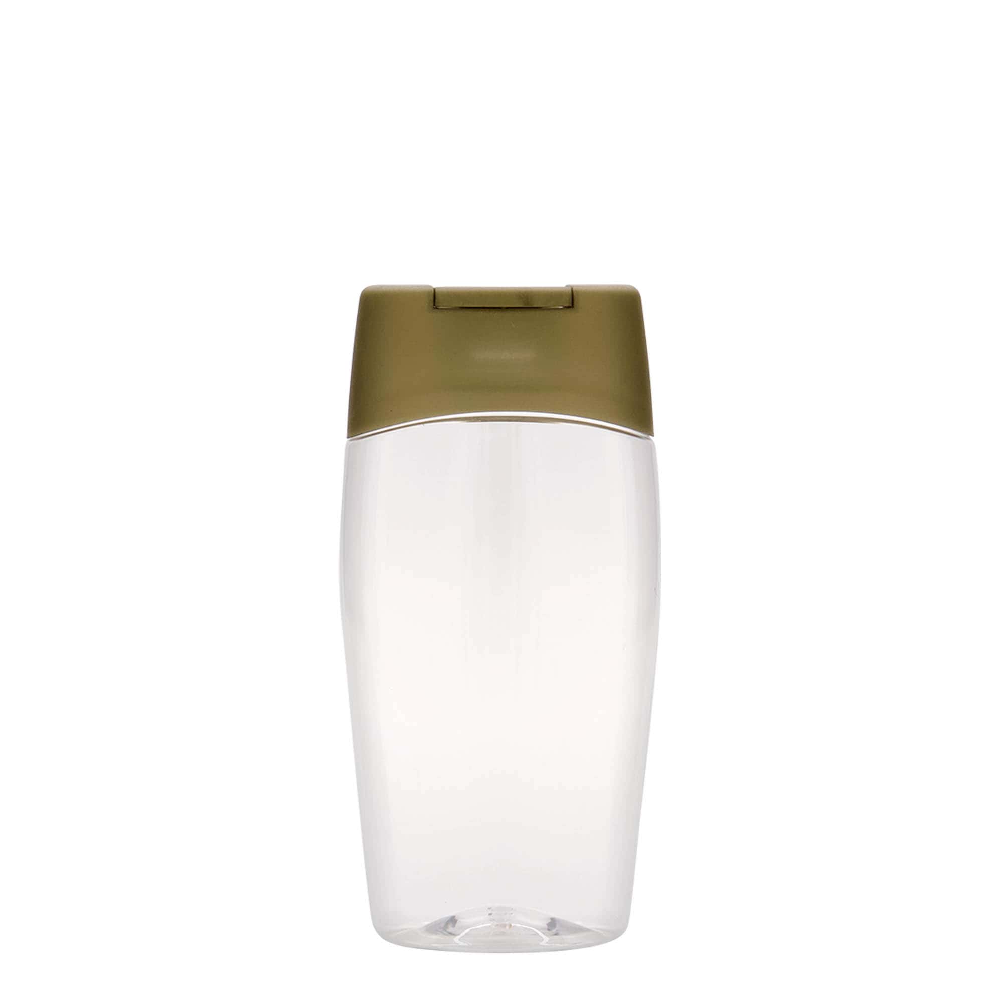 200 ml φιάλη PET «Squeeze», οβάλ, πλαστικό