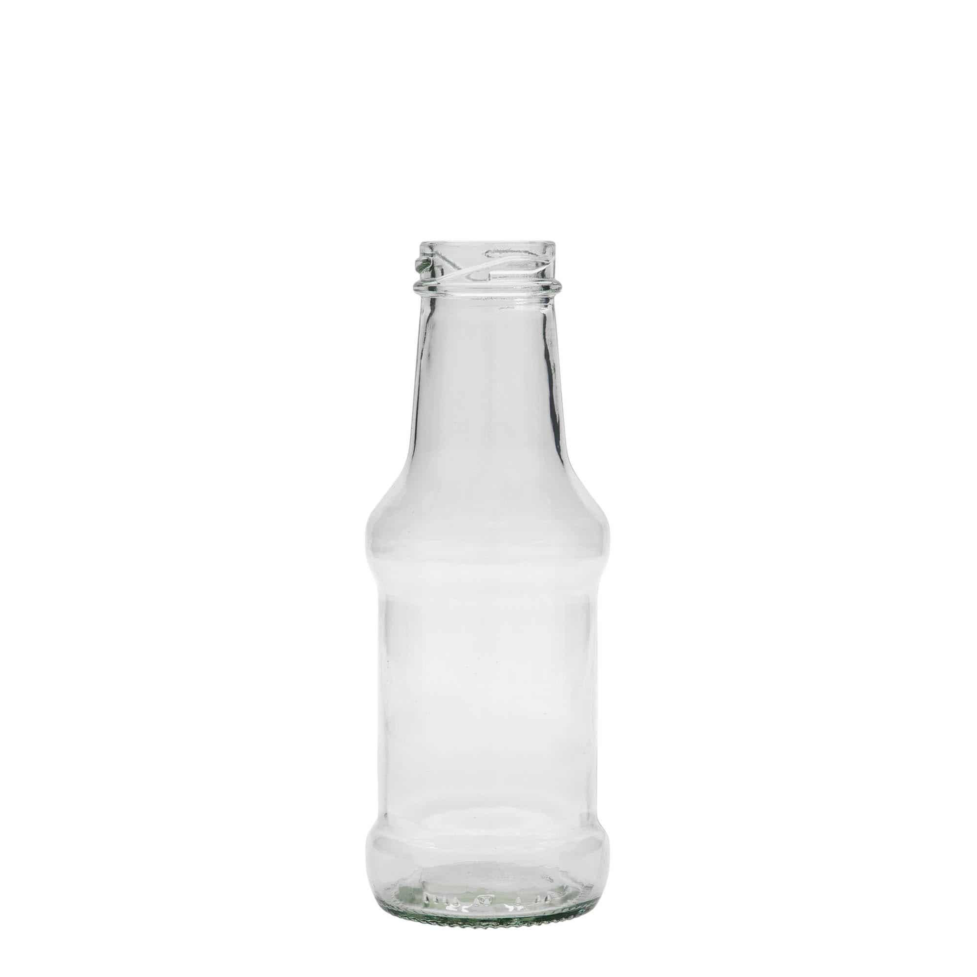 Μπουκάλι για σως 250 ml, γυάλινο, στόμιο: twist-off (TO 38)
