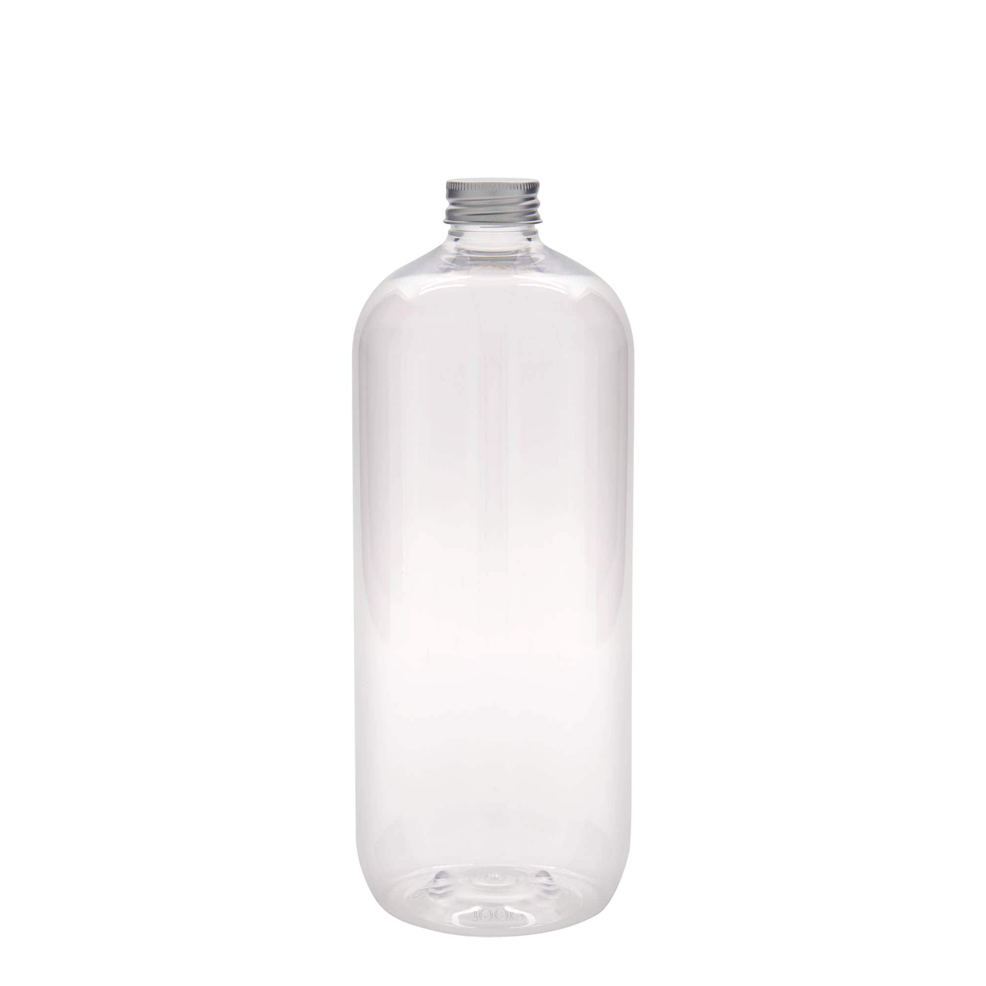 1.000 ml PET-φιάλη 'Boston', πλαστικό, στόμιο: 28/410