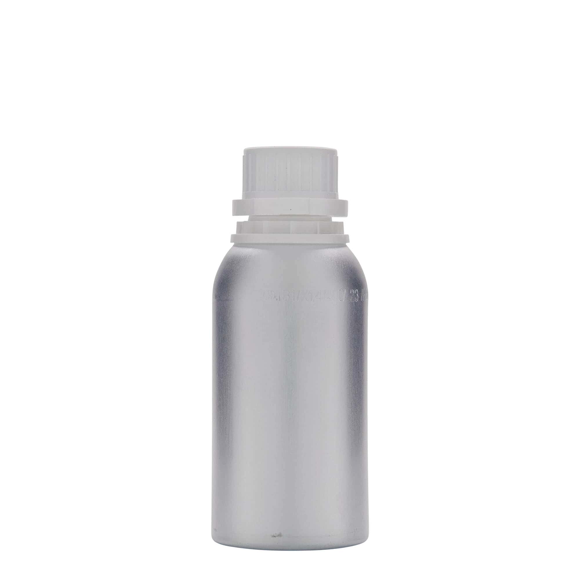 275 ml αλουμινένιο μπουκάλι, μέταλλο, ασημί, στόμιο: DIN 32