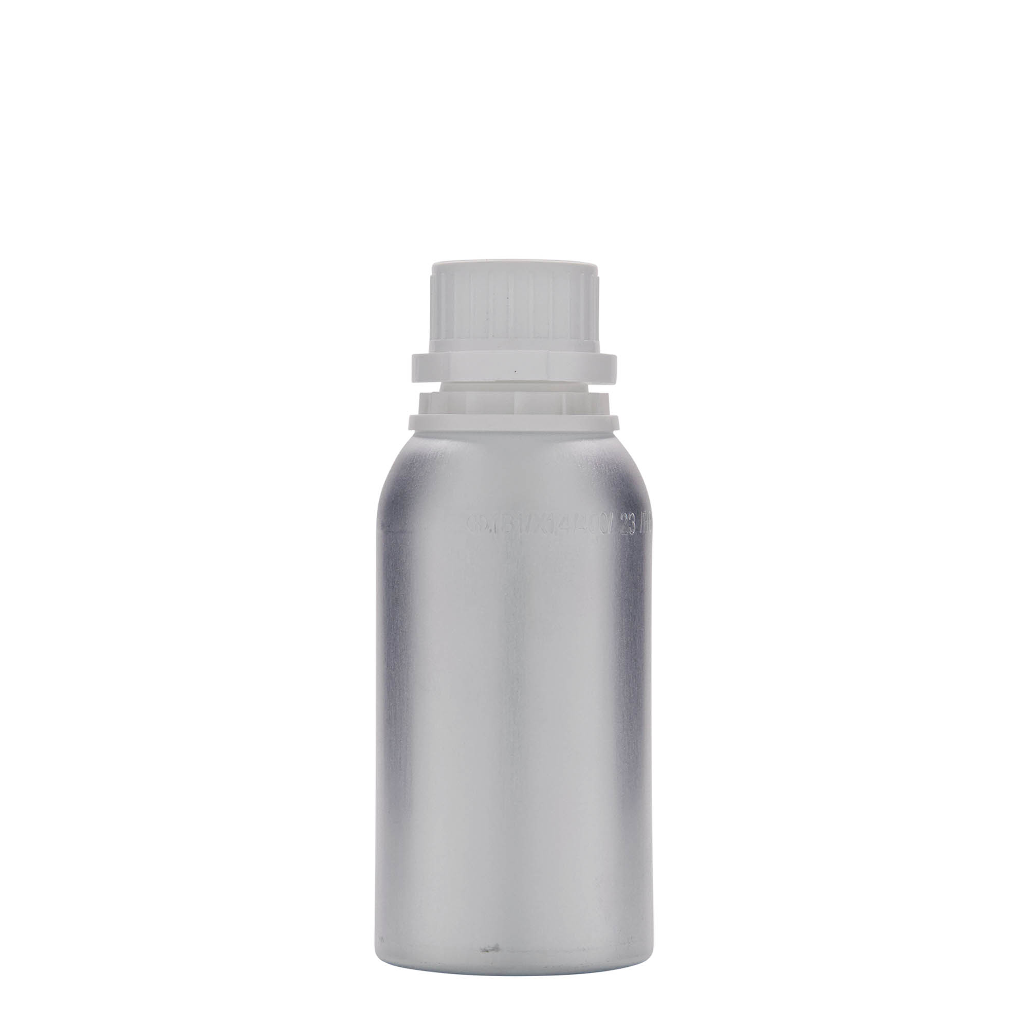 275 ml αλουμινένιο μπουκάλι, μέταλλο, ασημί, στόμιο: DIN 32 275 ml αλουμινένιο μπουκάλι, μέταλλο, ασημί, στόμιο: DIN 32