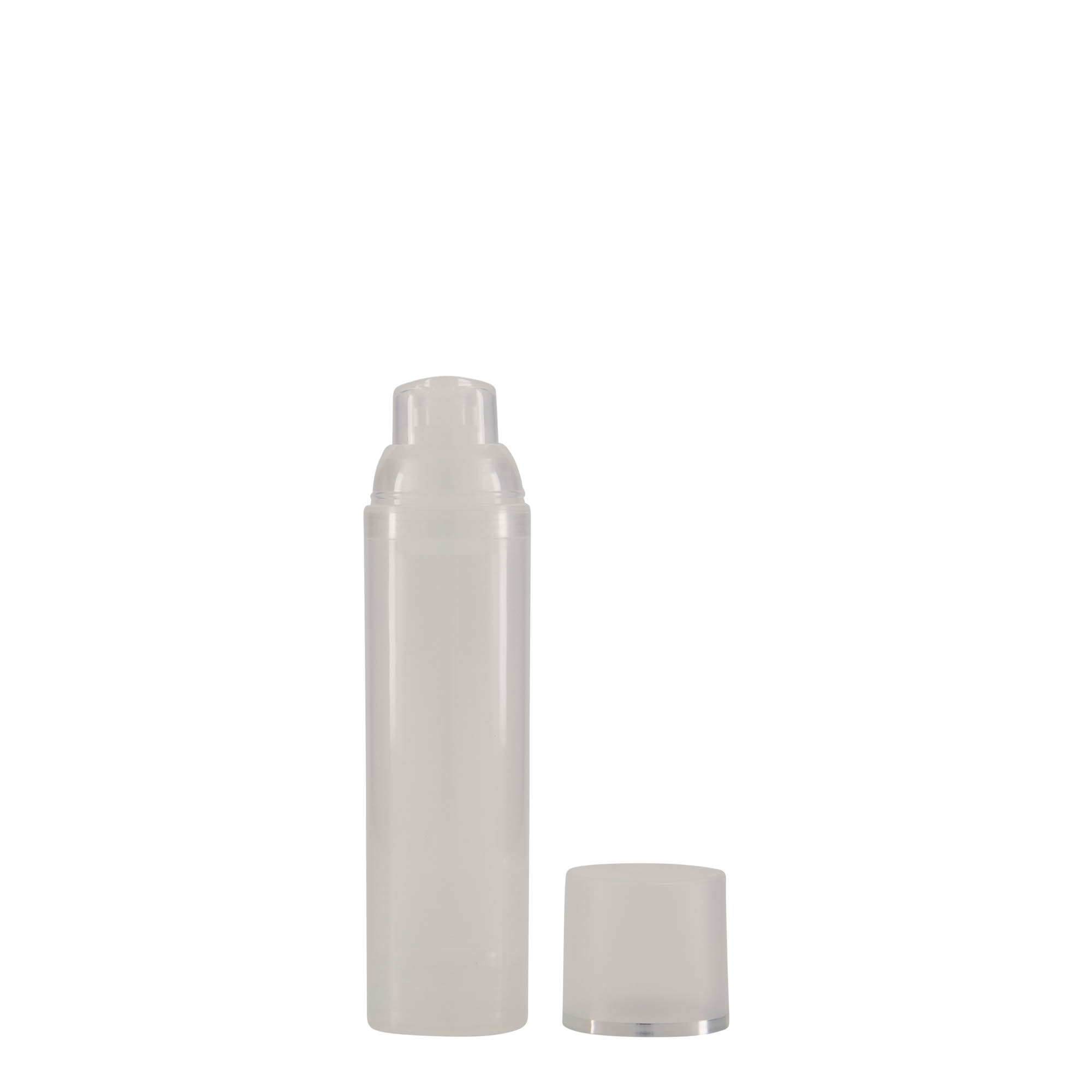 75 ml Airless Διανομέας 'Mezzo', πλαστικό PP, φυσικό 75 ml Airless Διανομέας 'Mezzo', πλαστικό PP, φυσικό