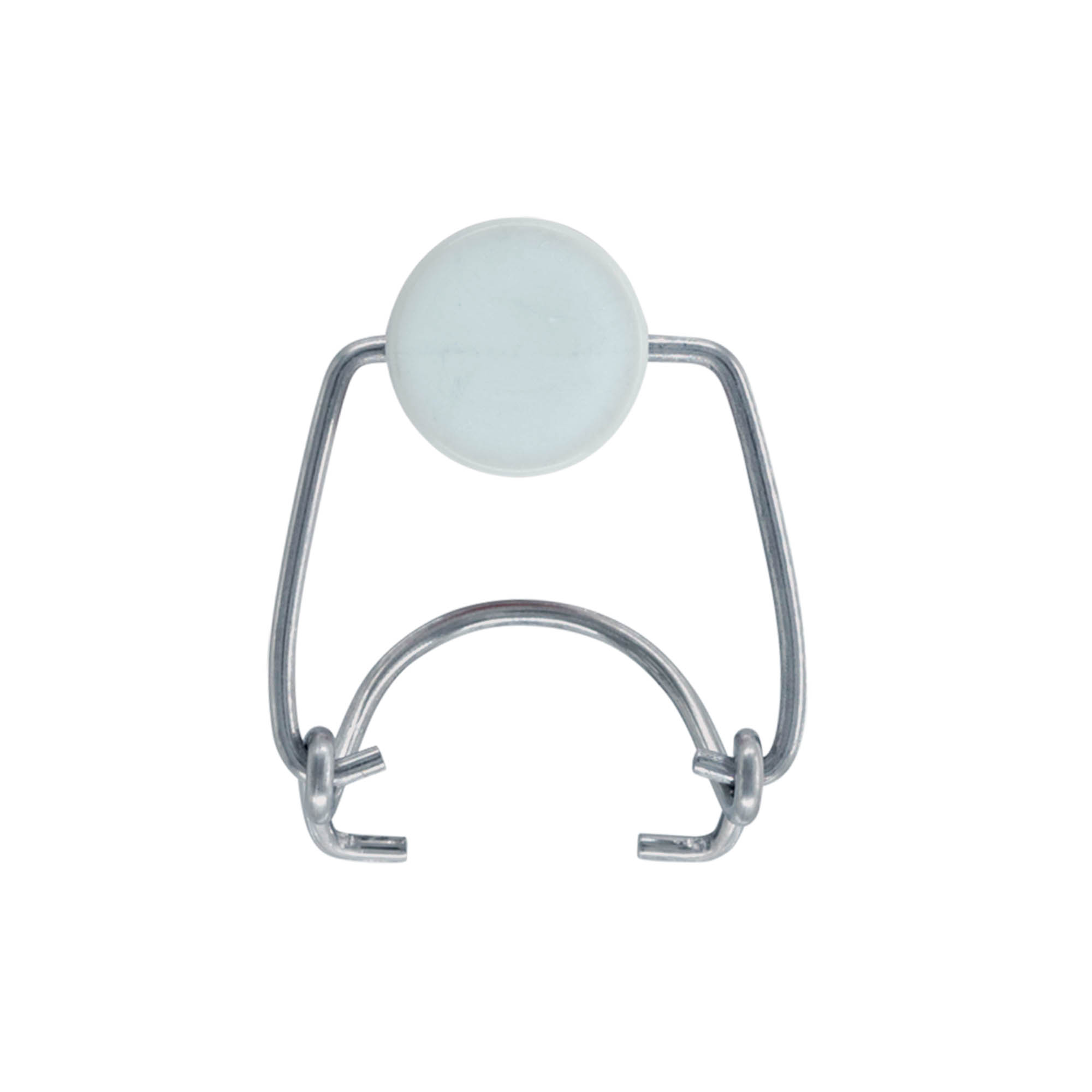 Κούμπωμα σιδερώματος Standard #, πλαστικό, κόκκινο-λευκό Κούμπωμα σιδερώματος Standard #, πλαστικό, κόκκινο-λευκό