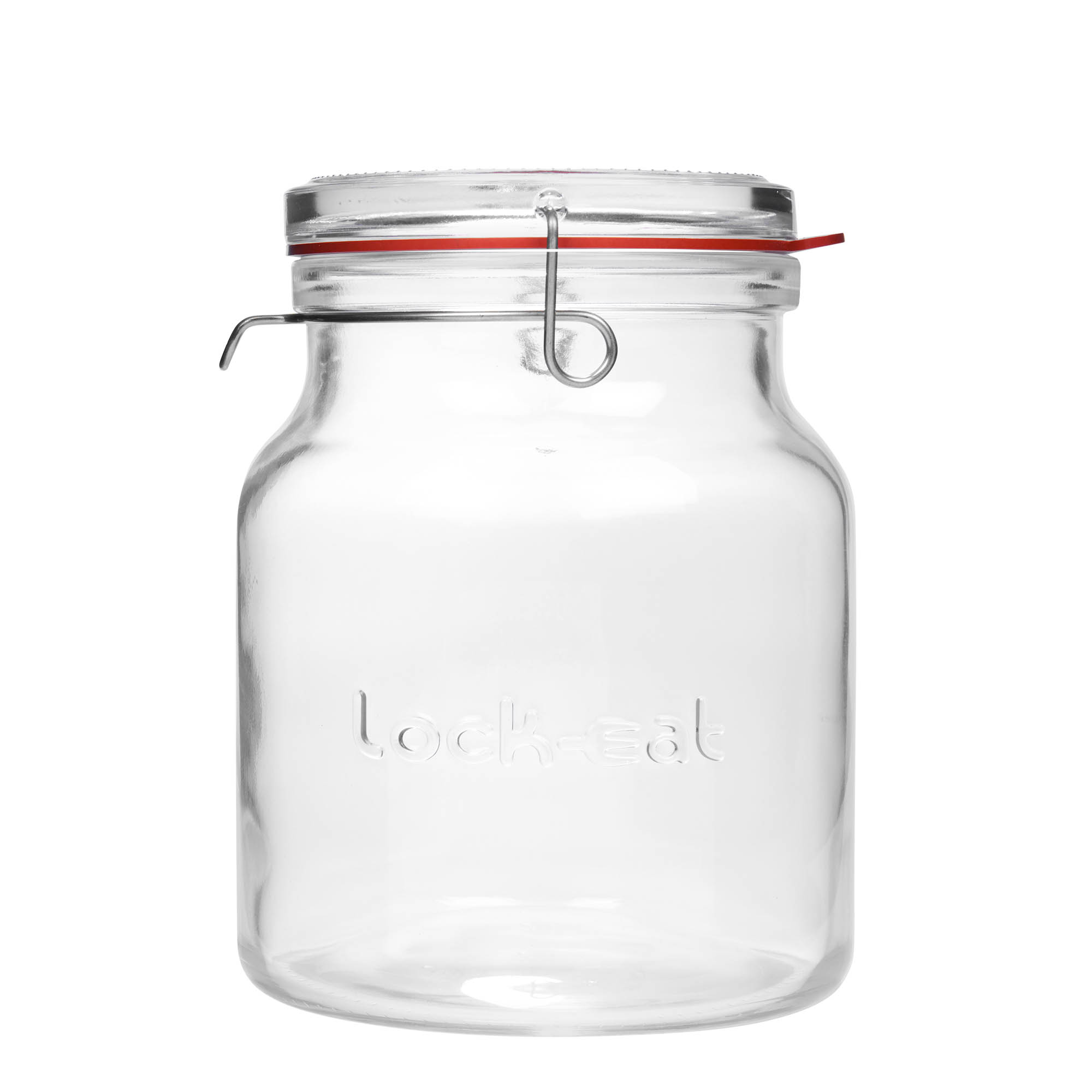 2.000 ml βάζο με μεταλλικό κλιπ 'Lock-Eat', στόμιο: μεταλλικό κλιπ κλείσιμο 2.000 ml βάζο με μεταλλικό κλιπ 'Lock-Eat', στόμιο: μεταλλικό κλιπ κλείσιμο