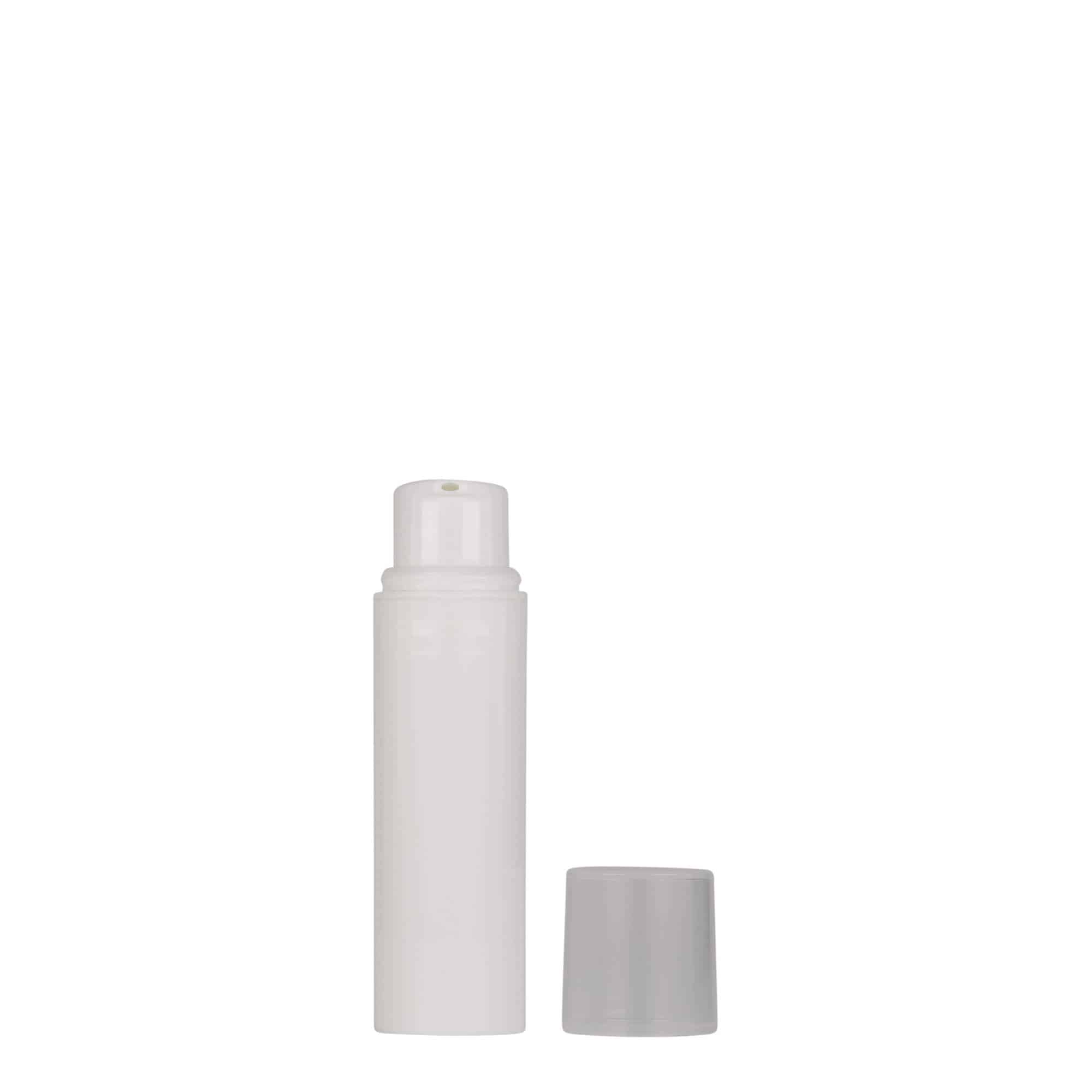 10 ml Airless διανομέας 'Nano', πλαστικό PP, λευκό