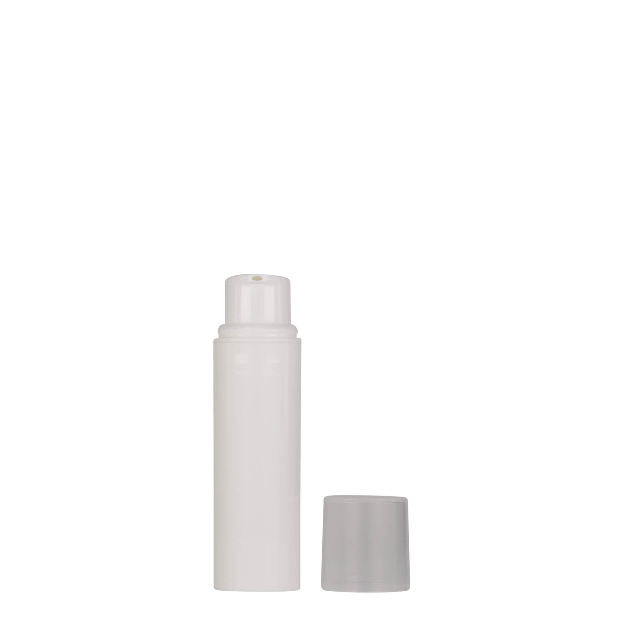 10 ml Airless διανομέας 'Nano', πλαστικό PP, λευκό