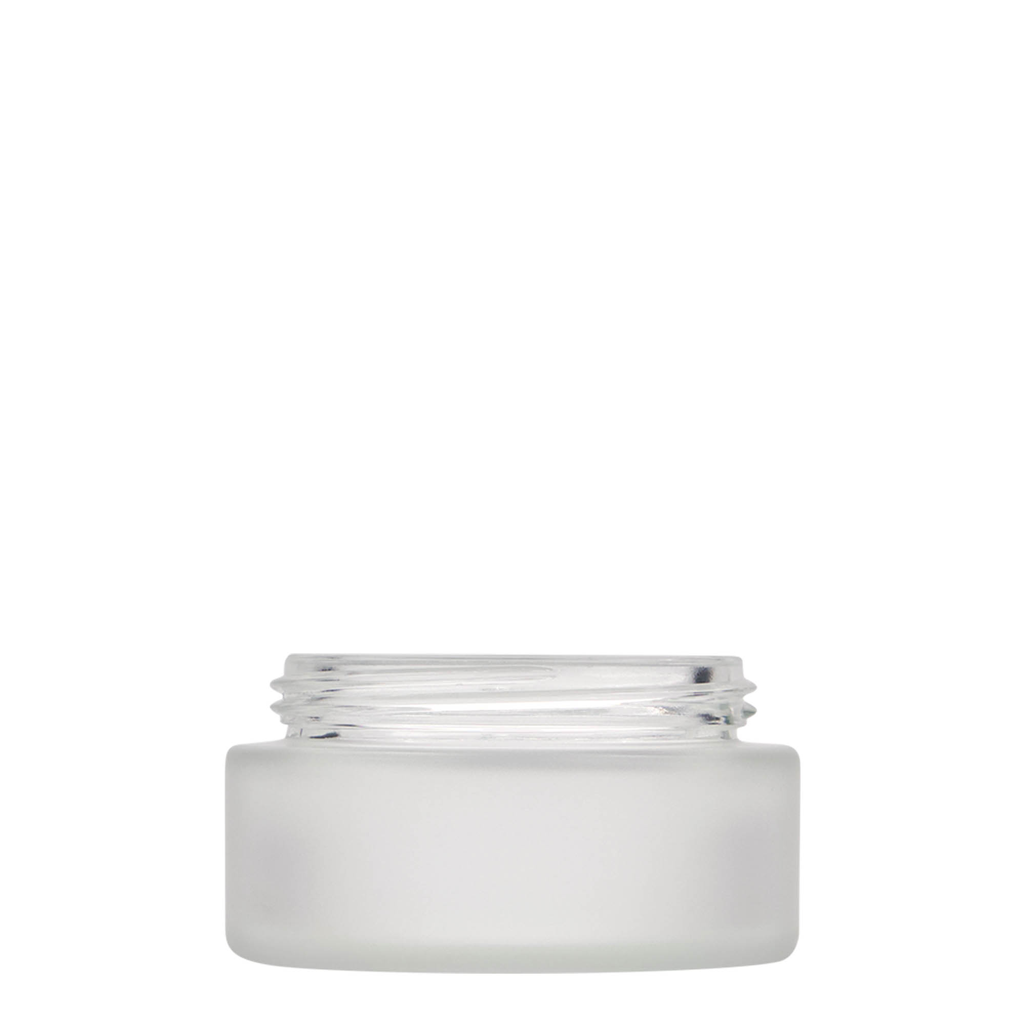 100 ml βαζάκι 'Platin Edition', γυαλί, παγωμένο, στόμιο: βιδωτό καπάκι