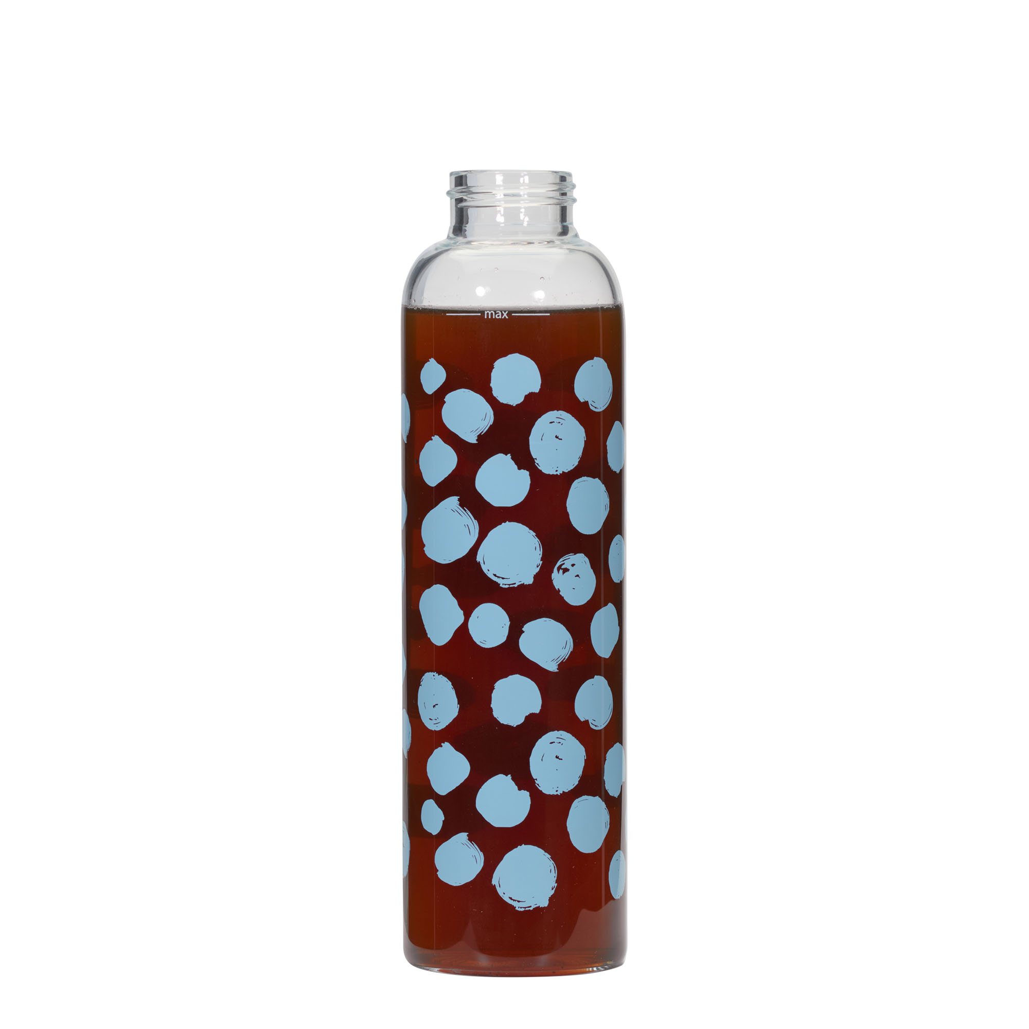 500 ml Παγούρι πόσης 'Περσέας - Μπλε Σημεία', στόμιο: βιδωτό καπάκι