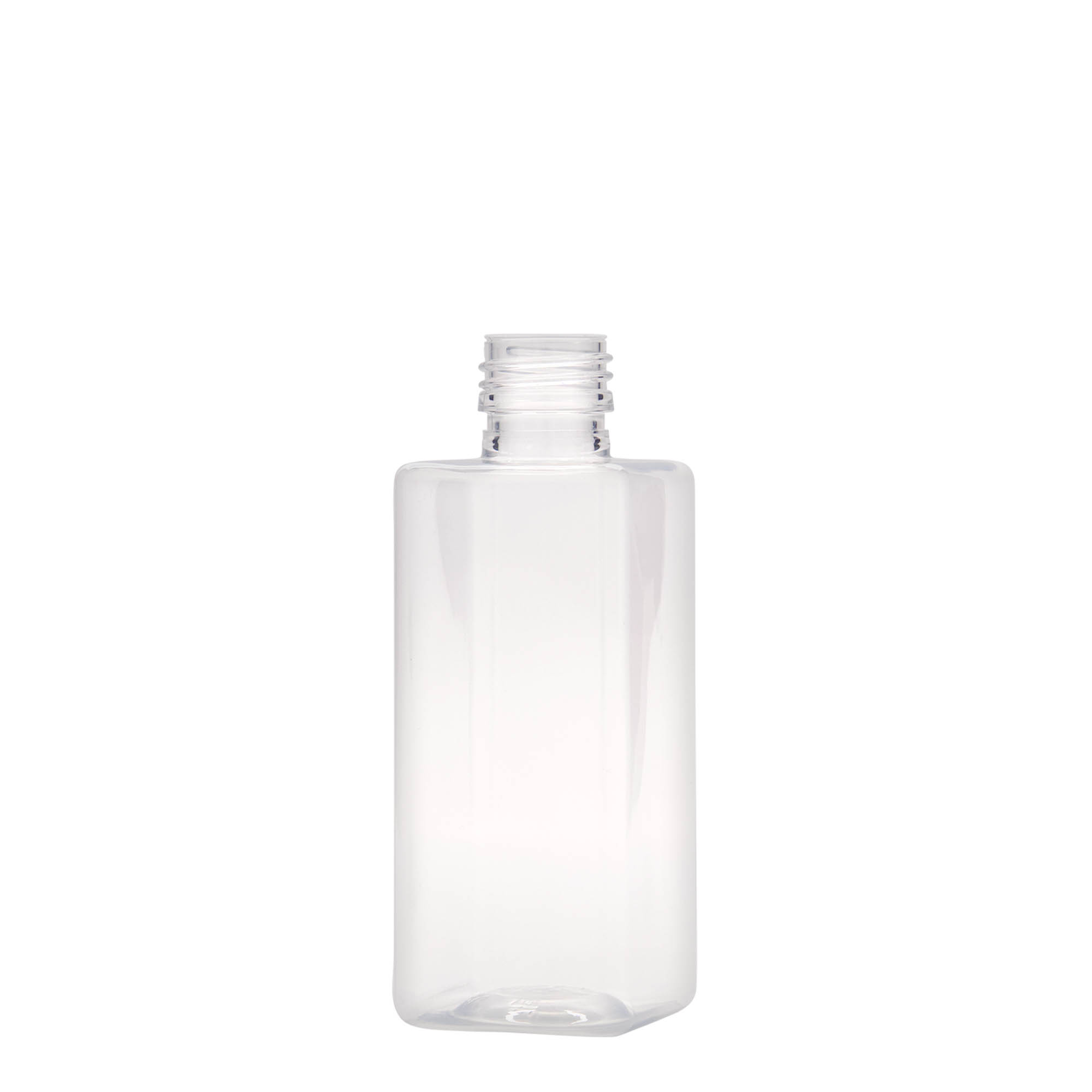 250 ml φιάλη PET 'Karl', τετράγωνη, πλαστικό, στόμιο: PP 28 250 ml φιάλη PET 'Karl', τετράγωνη, πλαστικό, στόμιο: PP 28