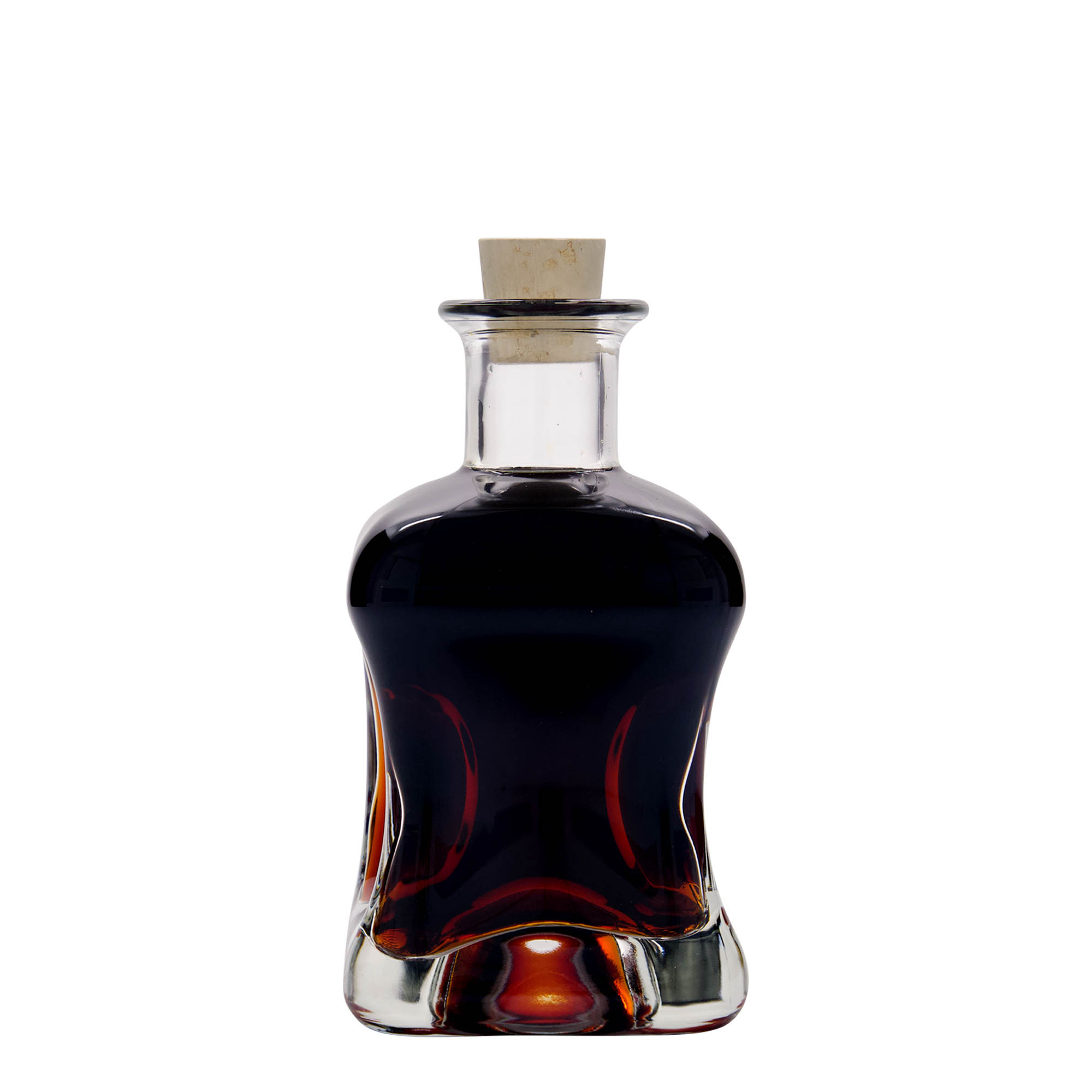 350 ml γυάλινο μπουκάλι 'Dublin', τετράγωνο, στόμιο: φελλός