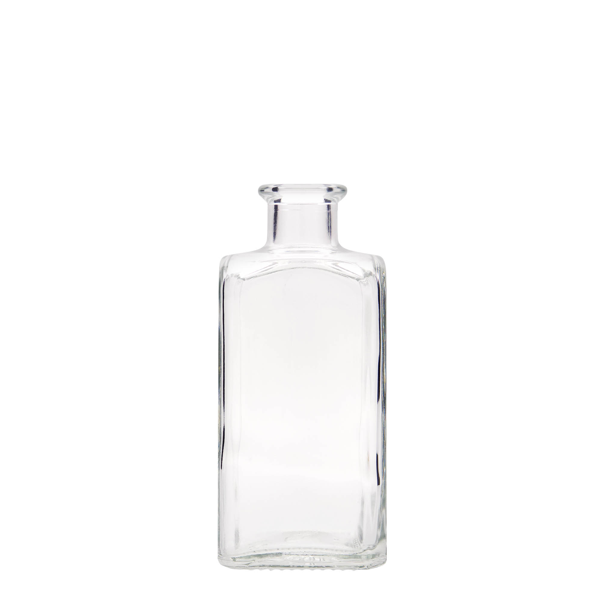 250 ml γυάλινο μπουκάλι Apotheker Carré, τετράγωνο, στόμιο: φελλός 250 ml γυάλινο μπουκάλι Apotheker Carré, τετράγωνο, στόμιο: φελλός